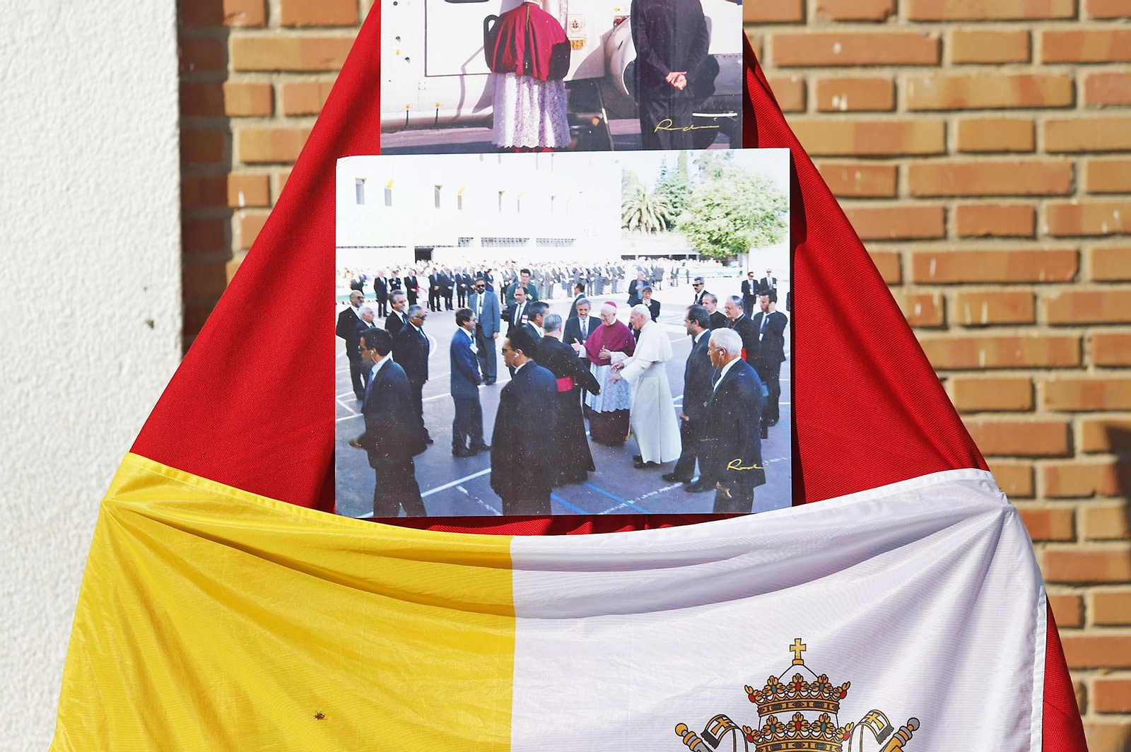 La Asociación de Antiguos Alumnos Maristas Huelva, Ademar, realiza un acto conmemorativo sobre la visita de Juan Pablo II