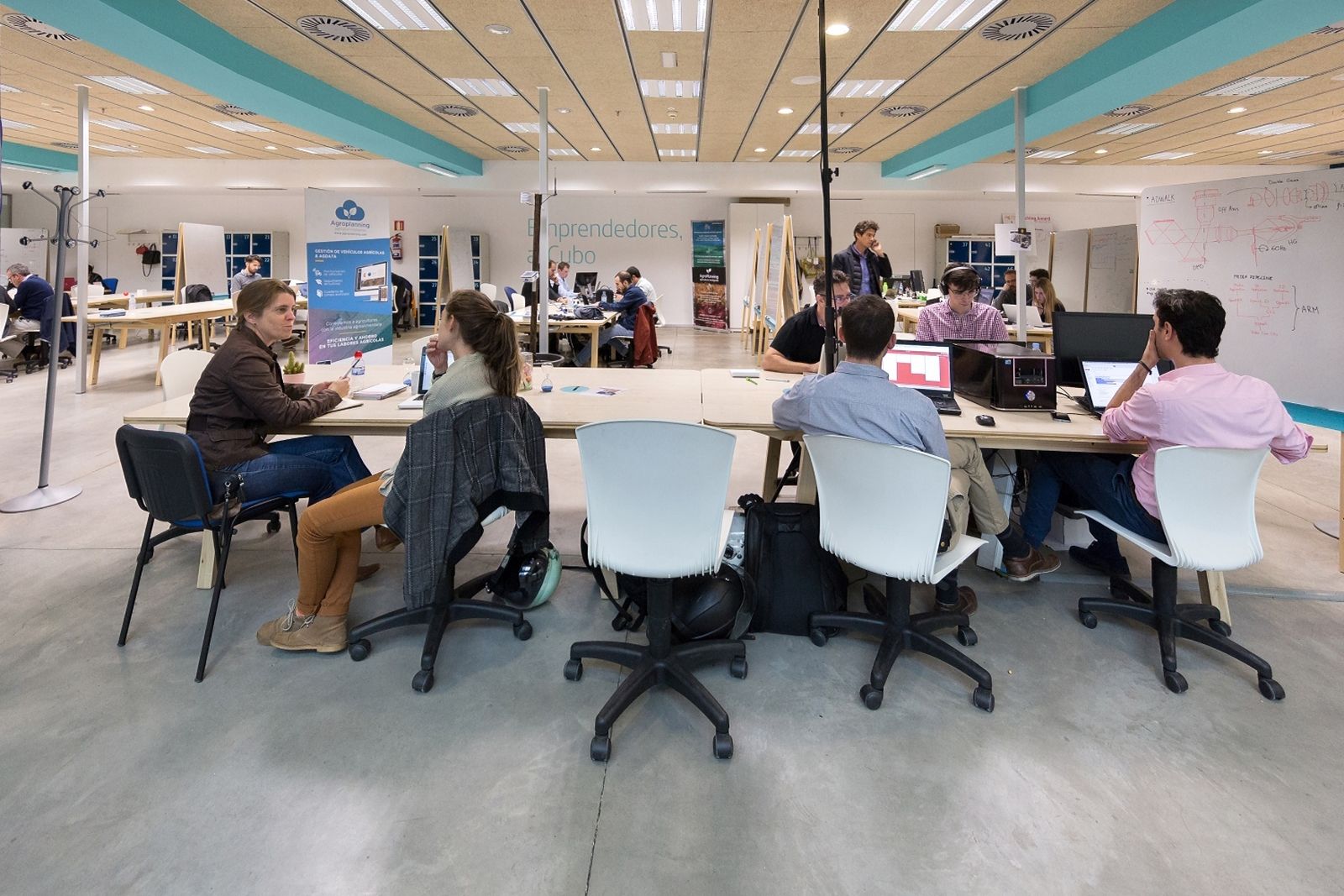 Trabajos de 'startups' participantes en la iniciativa