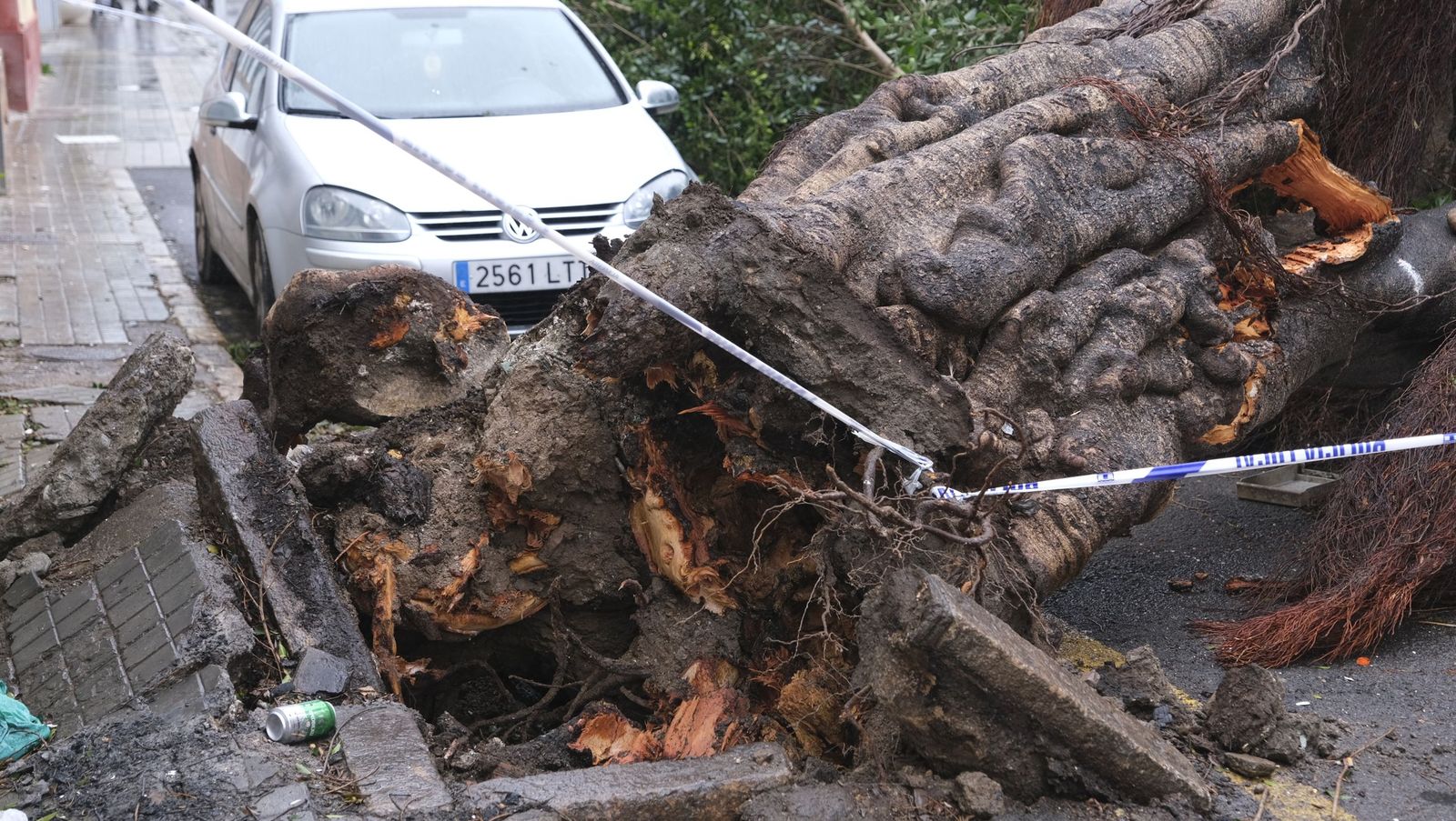 La Borrasca Leonardo se ensaña con Almería, en imágenes