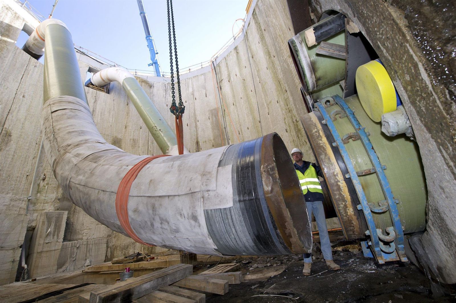 Imagen de archivo de gasoducto