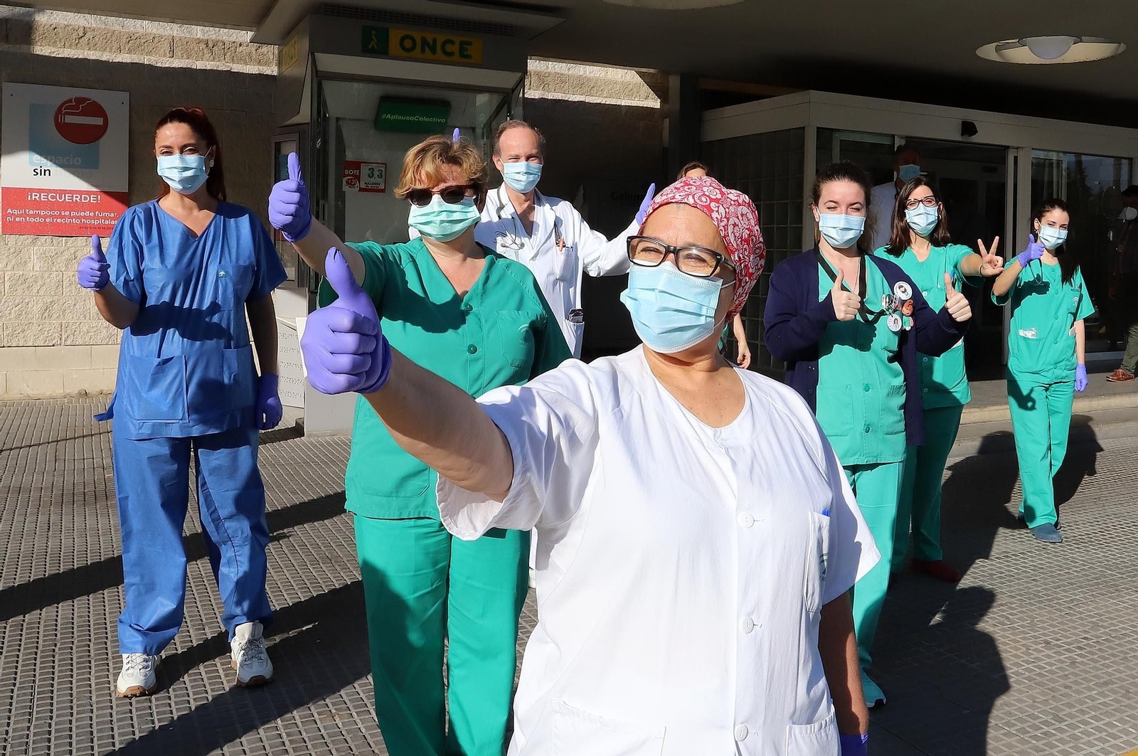 Imágenes de la unidad de Oncología del Hospital Juan Ramón Jiménez
