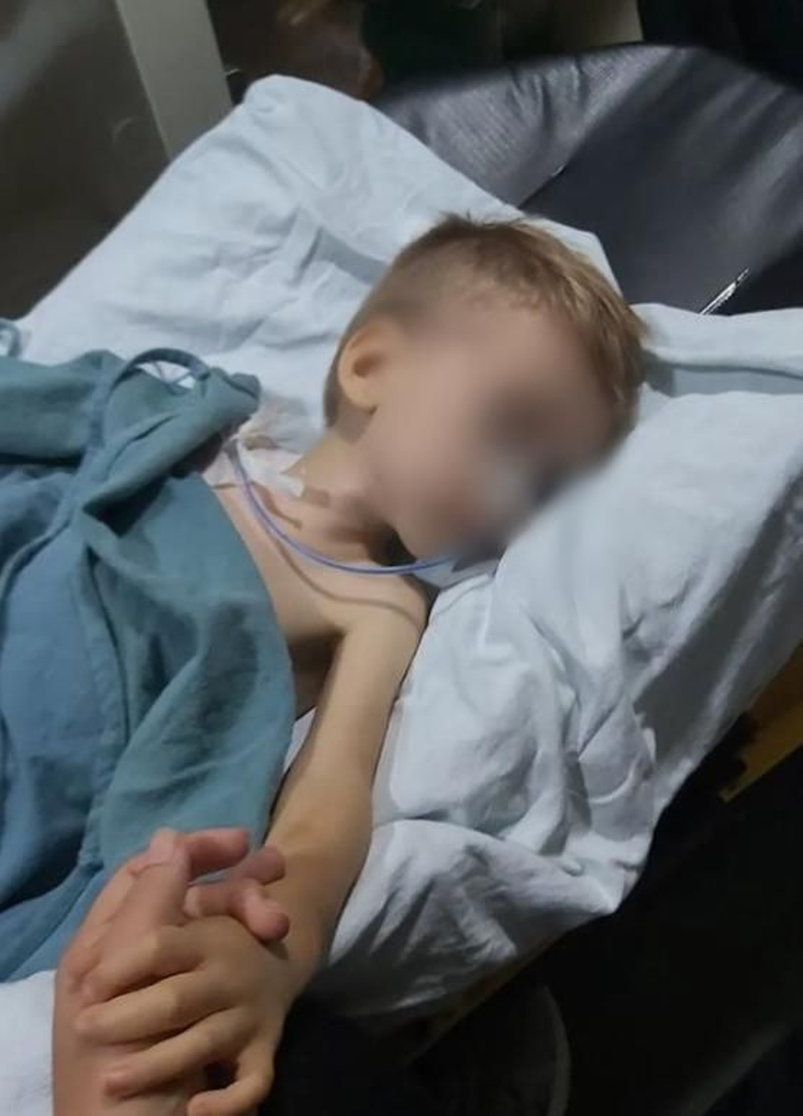 Oliver en el hospital