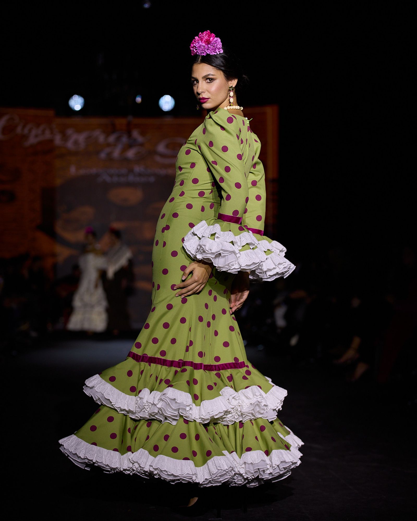 El desfile de Lorena Reyes Atelieren We Love Flamenco 2026, todas las fotos
