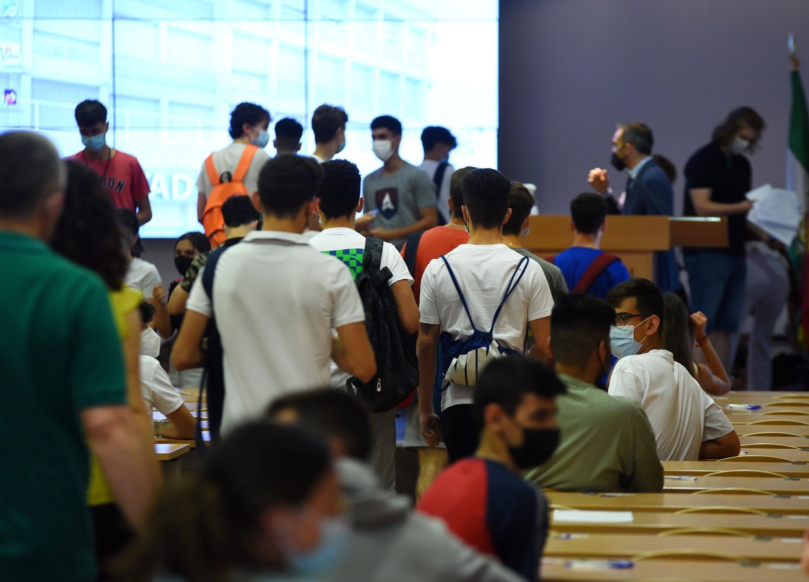 El inicio de los exámenes de Selectividad en Córdoba, en fotografías