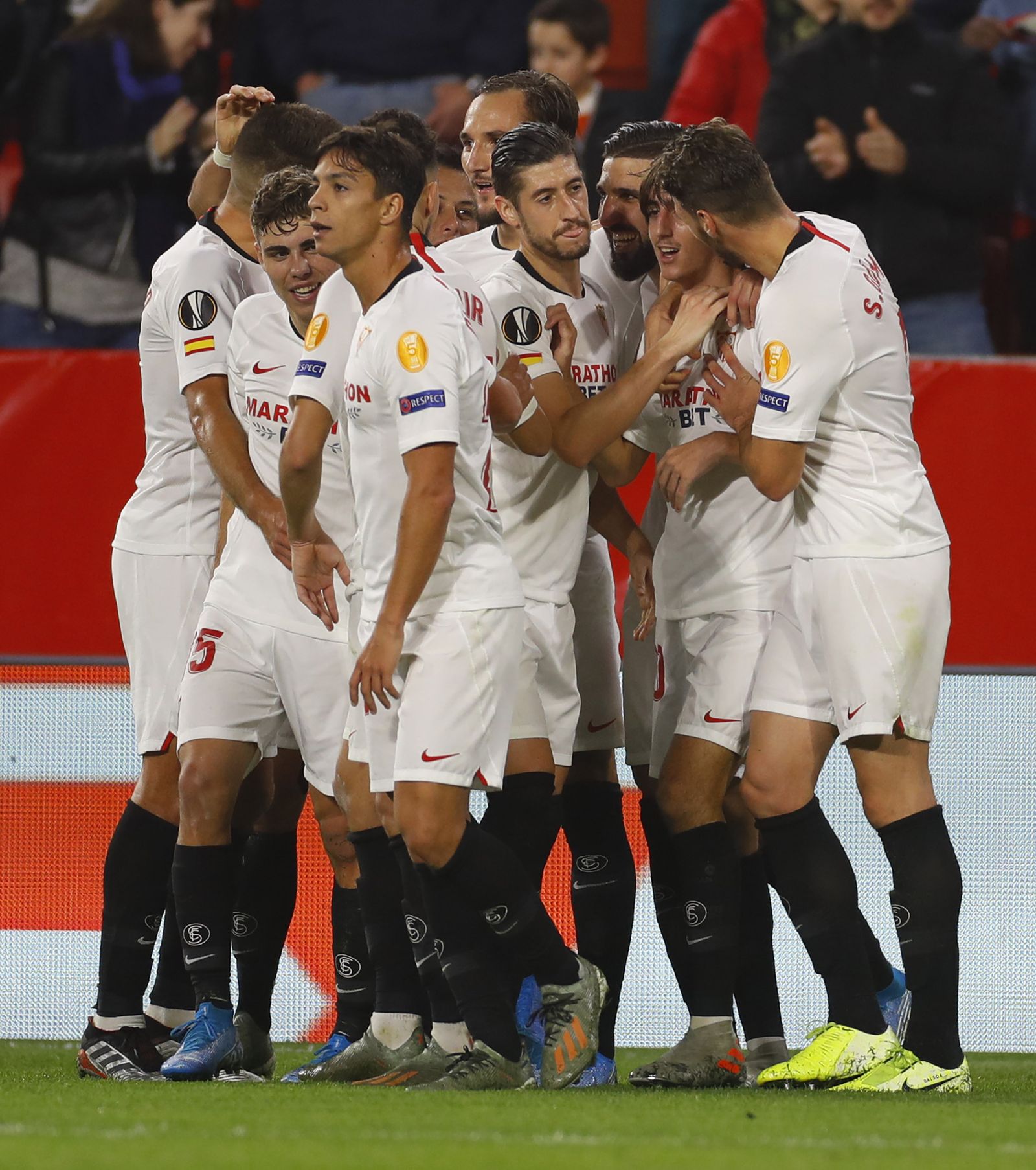 La imágenes del Sevilla fc-Qarabag Fk