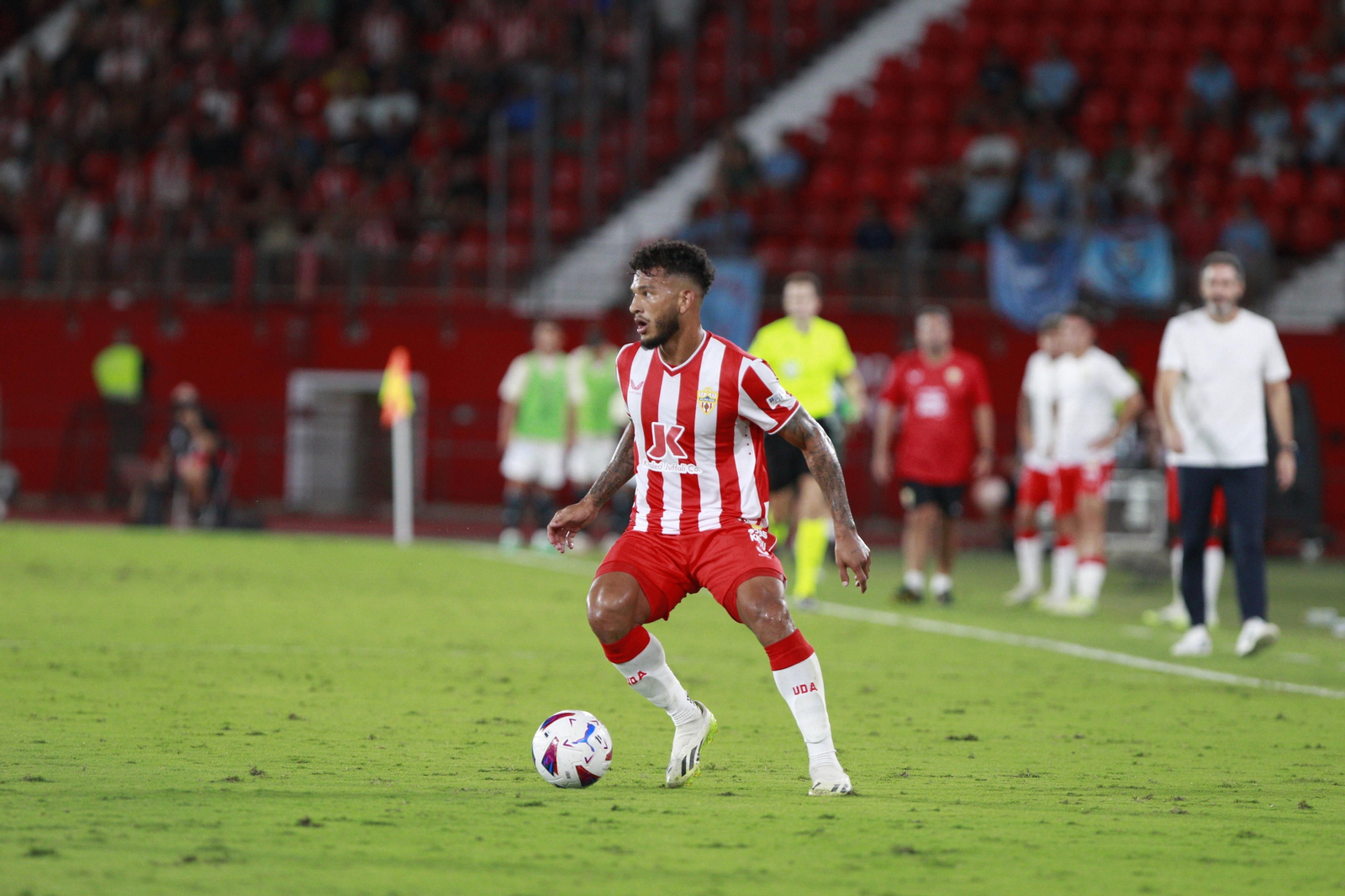 Imágenes del partido U.D. Almería-Real Club Celta de Vigo