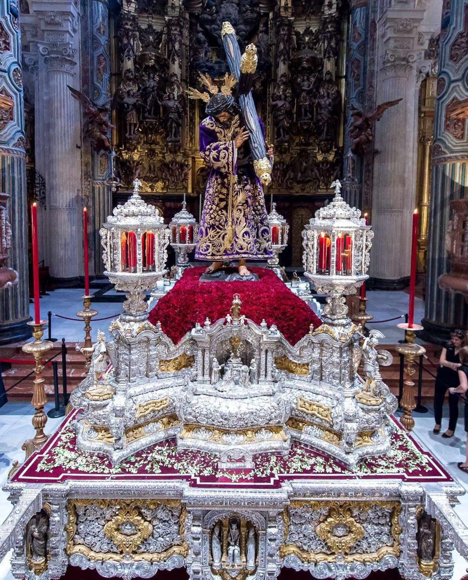 El actual paso de Nuestro Padre Jesús de Pasión El actual paso de Nuestro Padre Jesús de Pasión