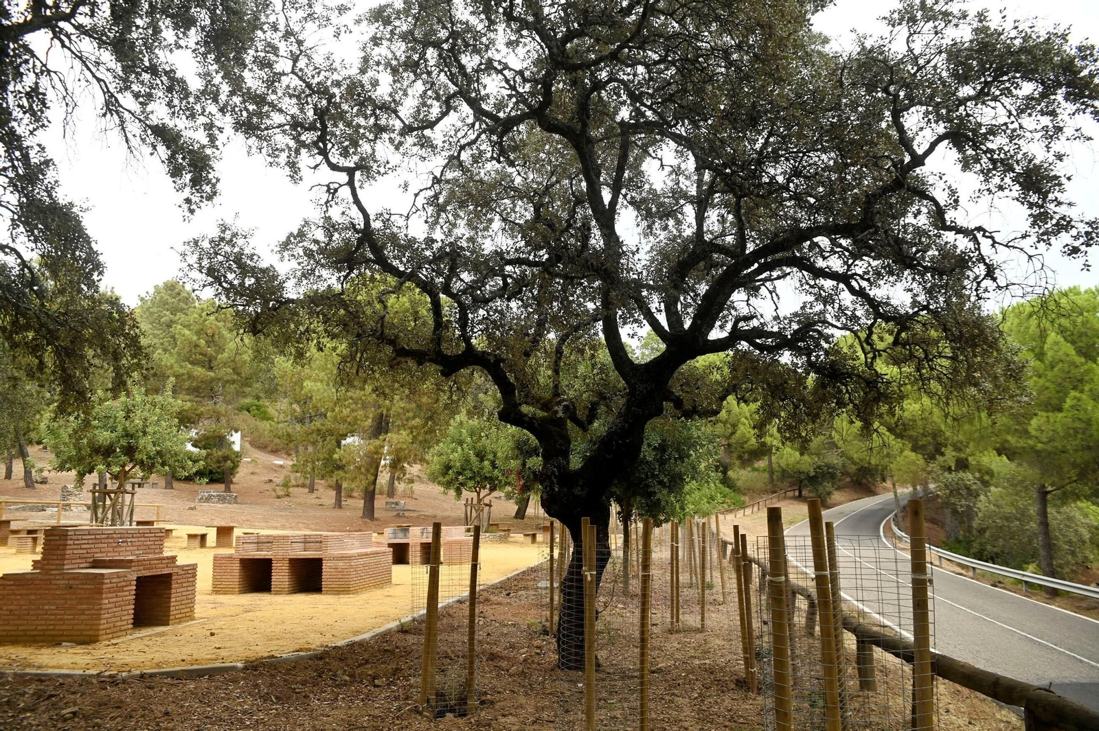 Así ha quedado el Parque Periurbano de Los Villares tras la primera fase de su reforma, en imágenes