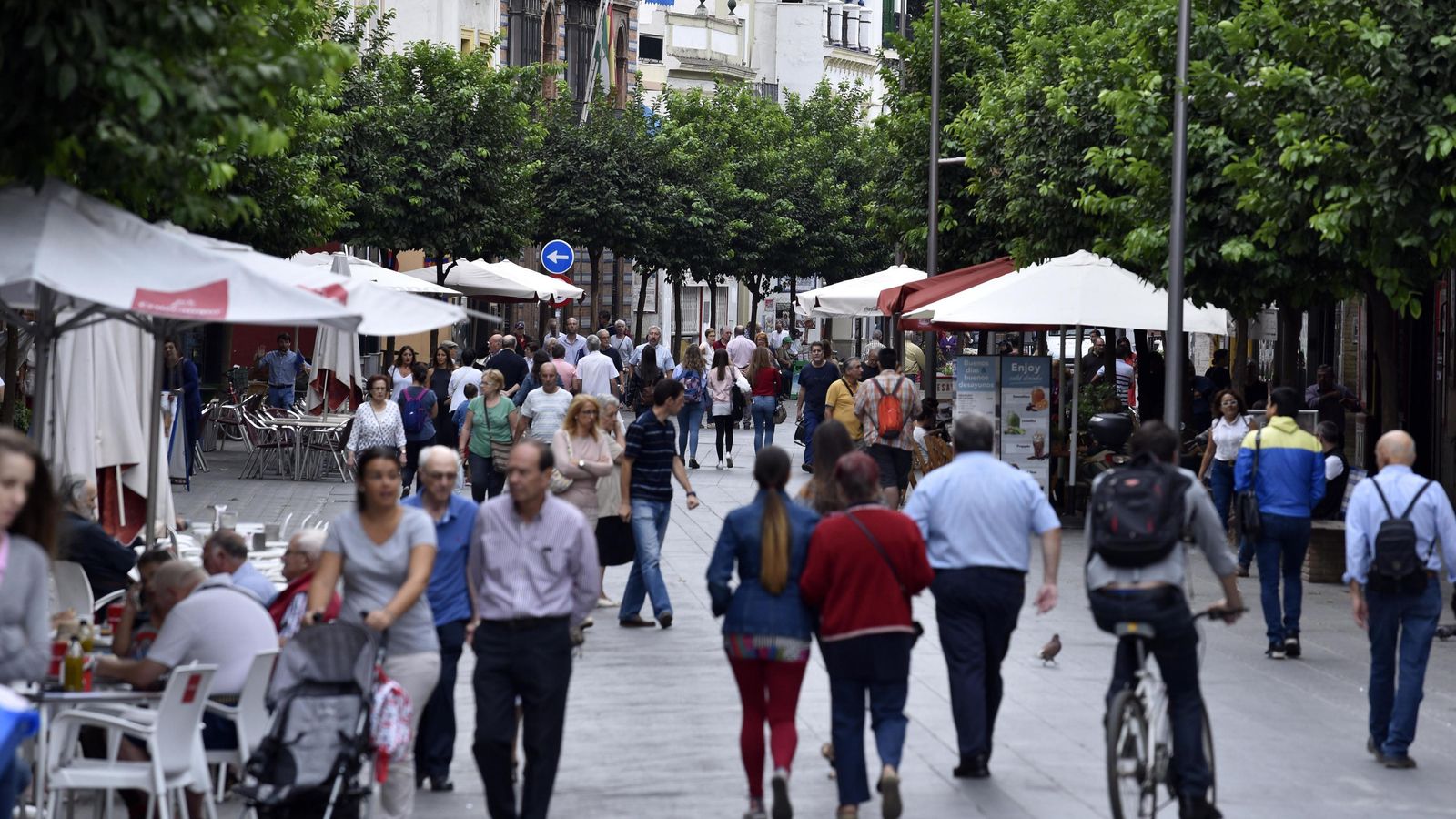 La calle San Jacinto.