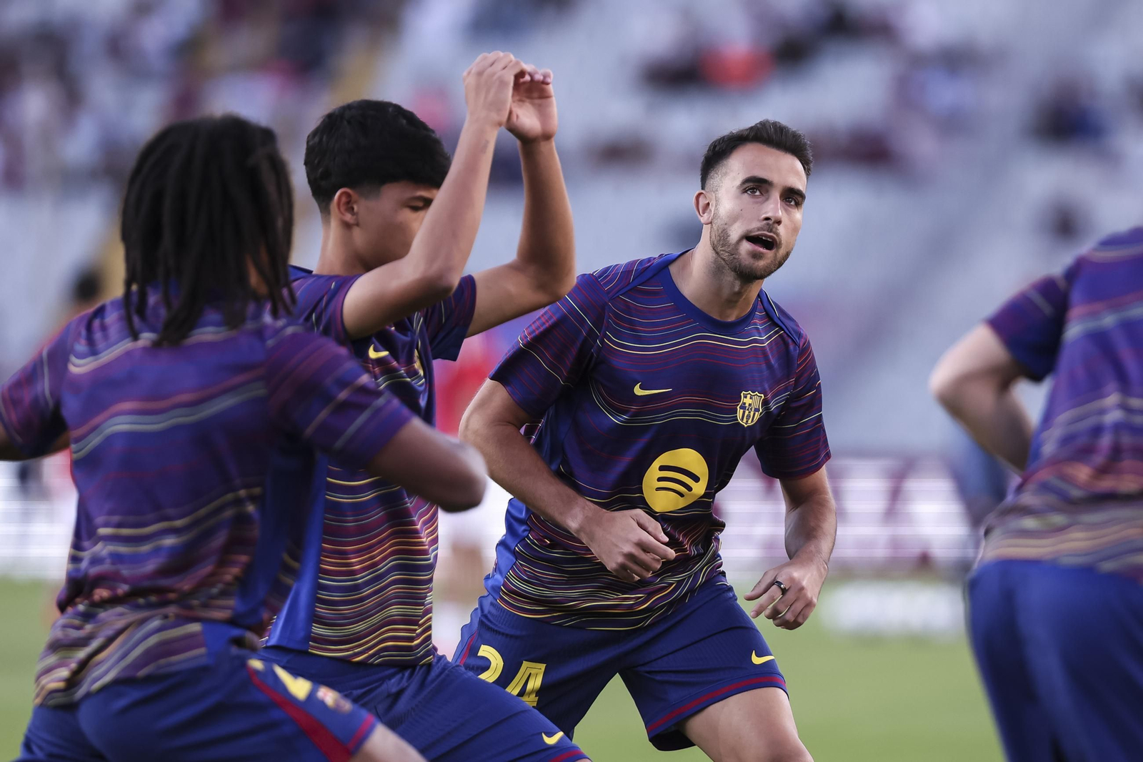 Las fotos del Barcelona-Olympiacos