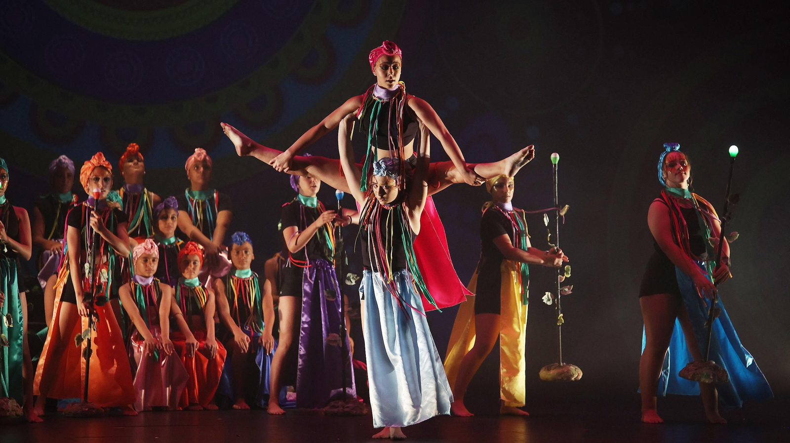 'África' el espectáculo de fin de curso de las Hermanas Sanchez en Jerez