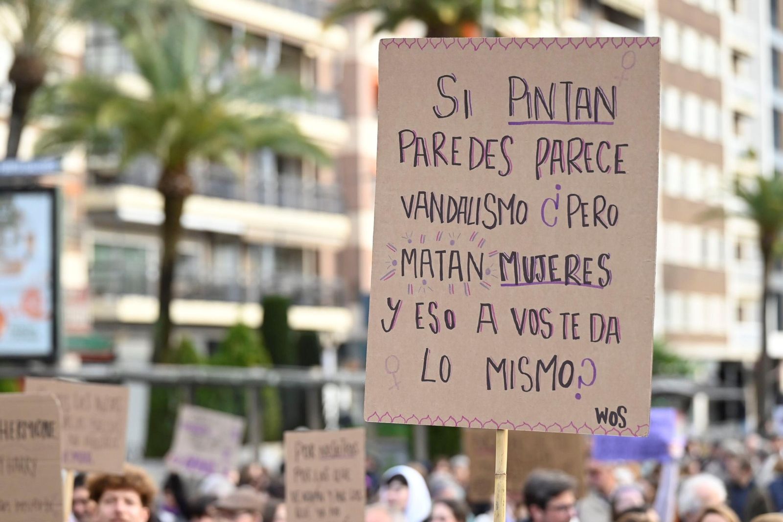 La manifestación del 8M en Córdoba, en imágenes