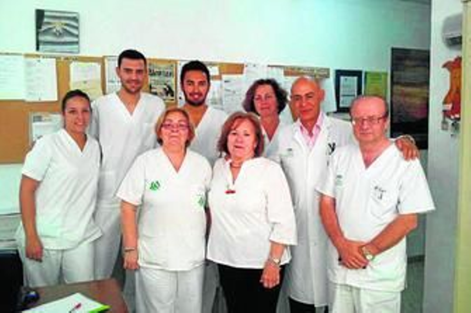 El equipo de la Unidad de Nutrición del Hospital de Puerto Real.
