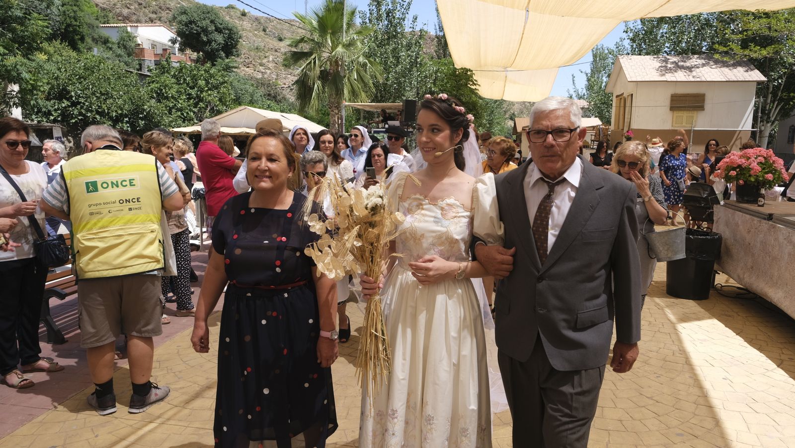 Imágenes de la recreación histórica Canteros y Caciques de Macael