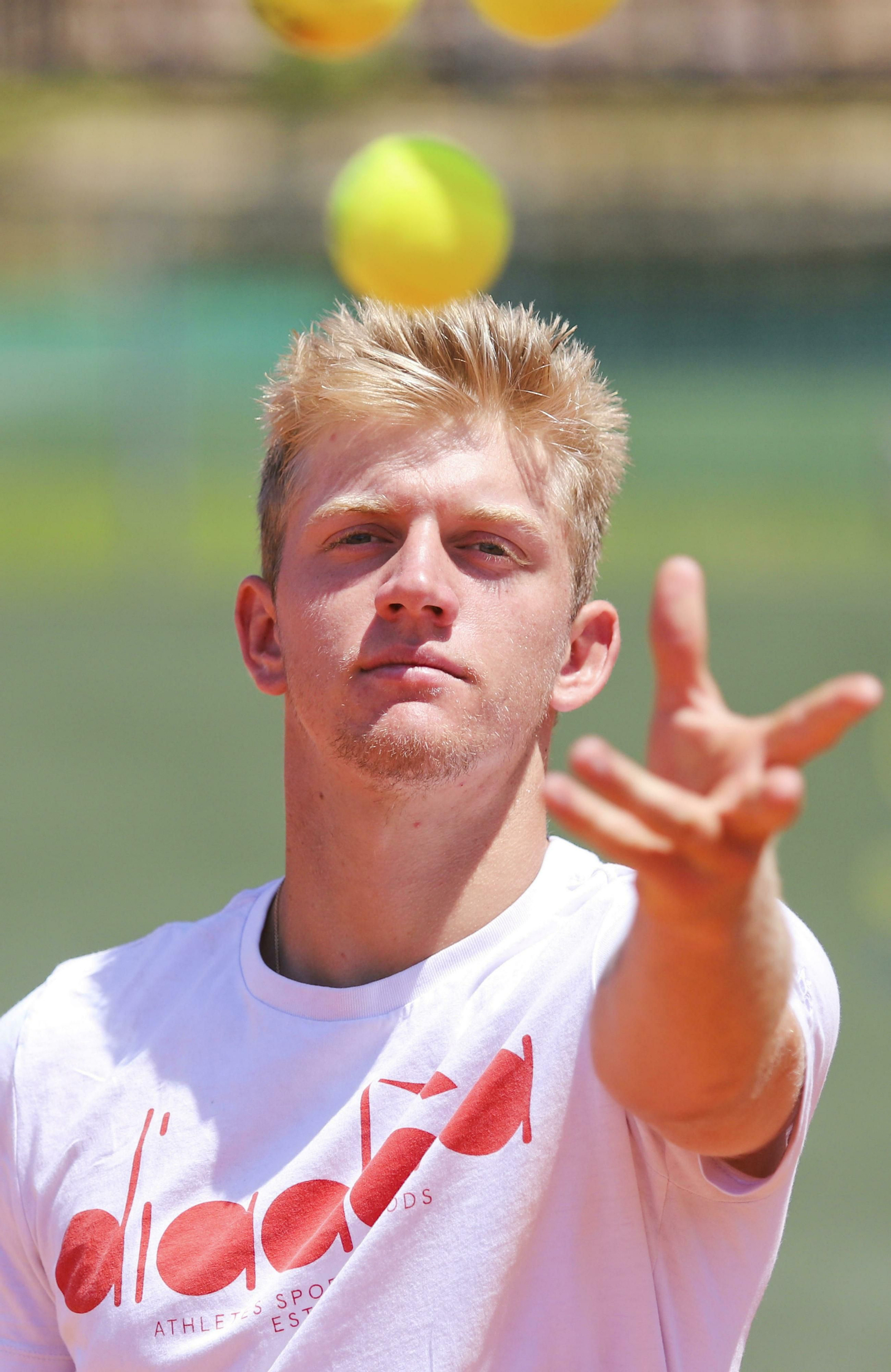 Las fotos de Alejandro Davidovich antes de acudir a Roland Garros