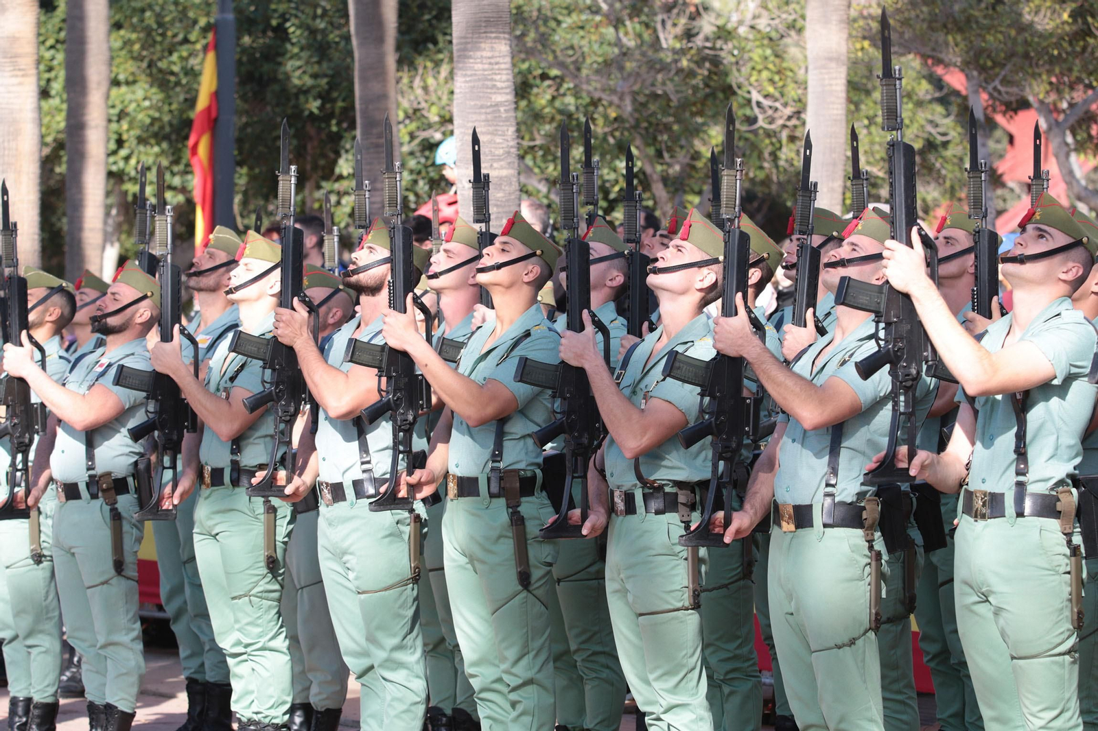 Jura de bandera civil en Las Almadrabillas