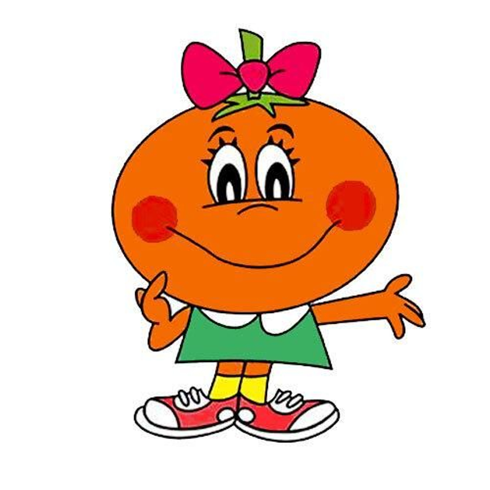 Clementina, pareja de Naranjito, la mascota del Mundial España 82
