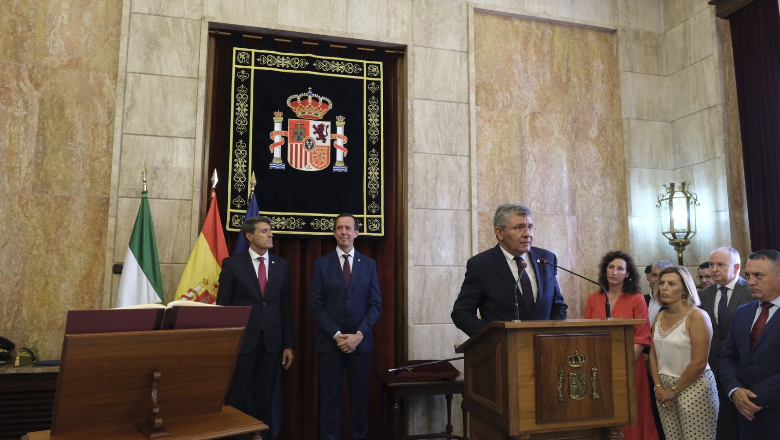 Imágenes de José María Martín como nuevo Subdelegado del Gobierno en Almería