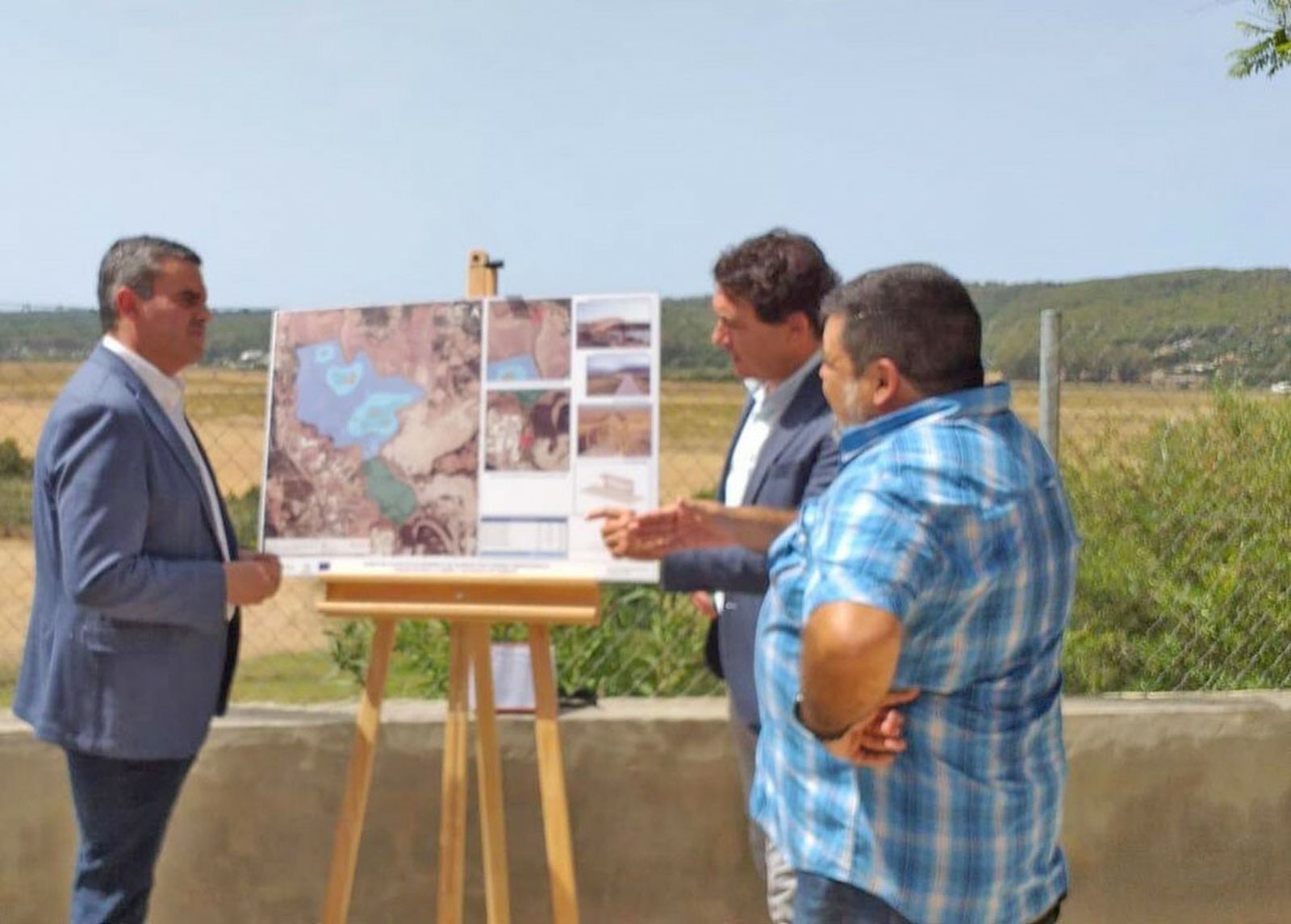 Presentación del proyecto en Vejer.