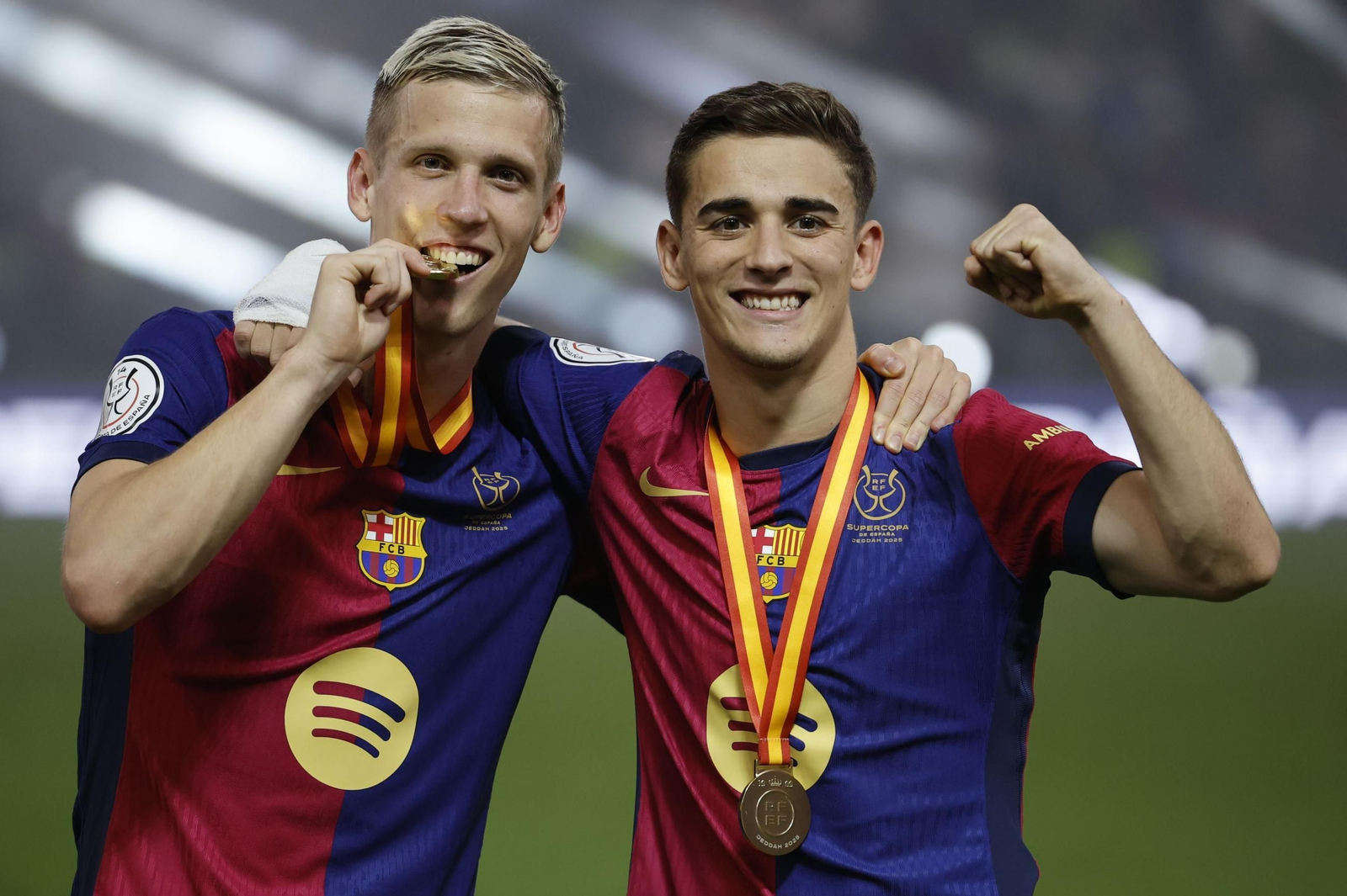 Las fotos de la Supercopa Barcelona - Real Madrid