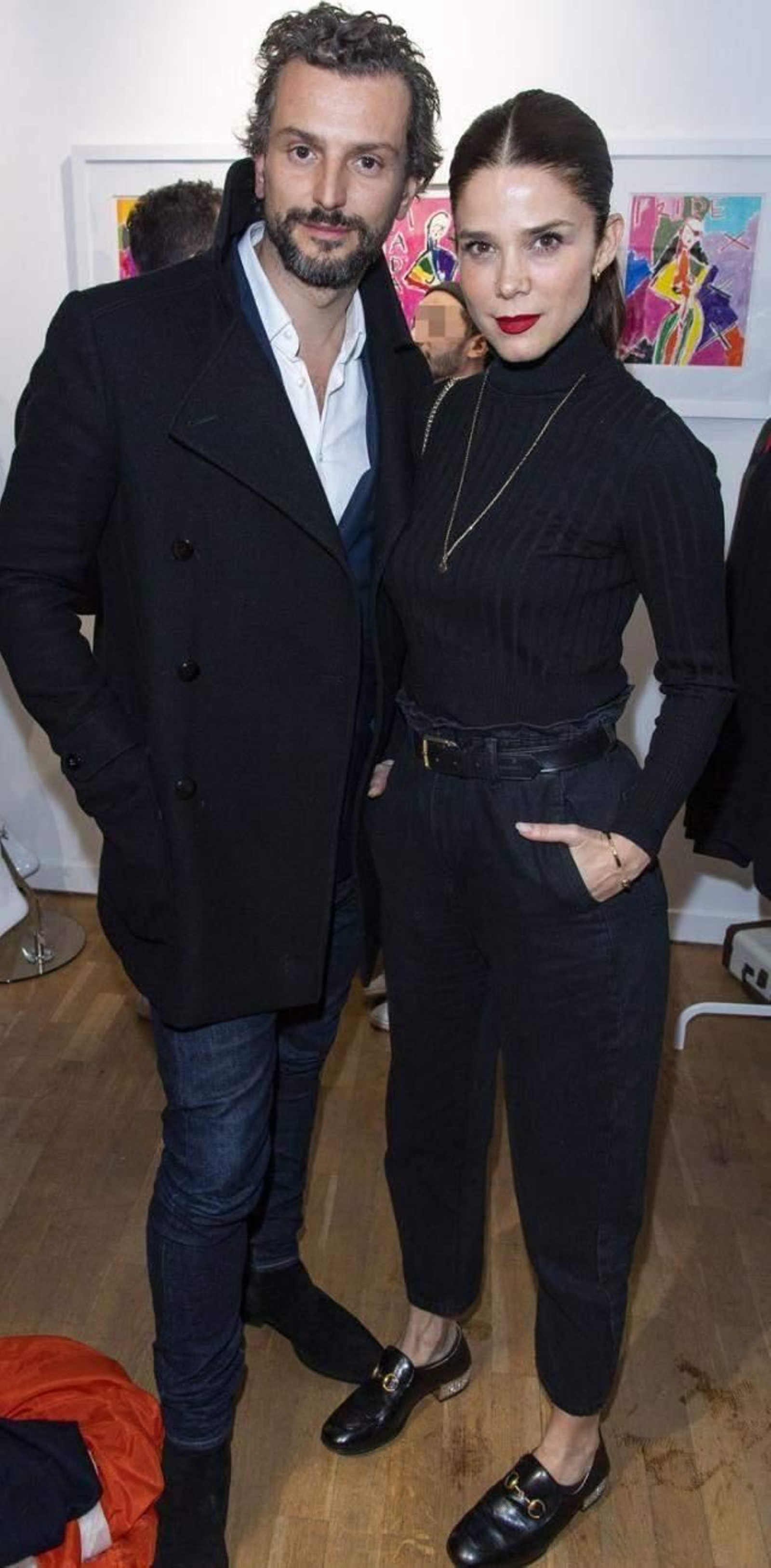 Juana Acosta y Charles Azalet.