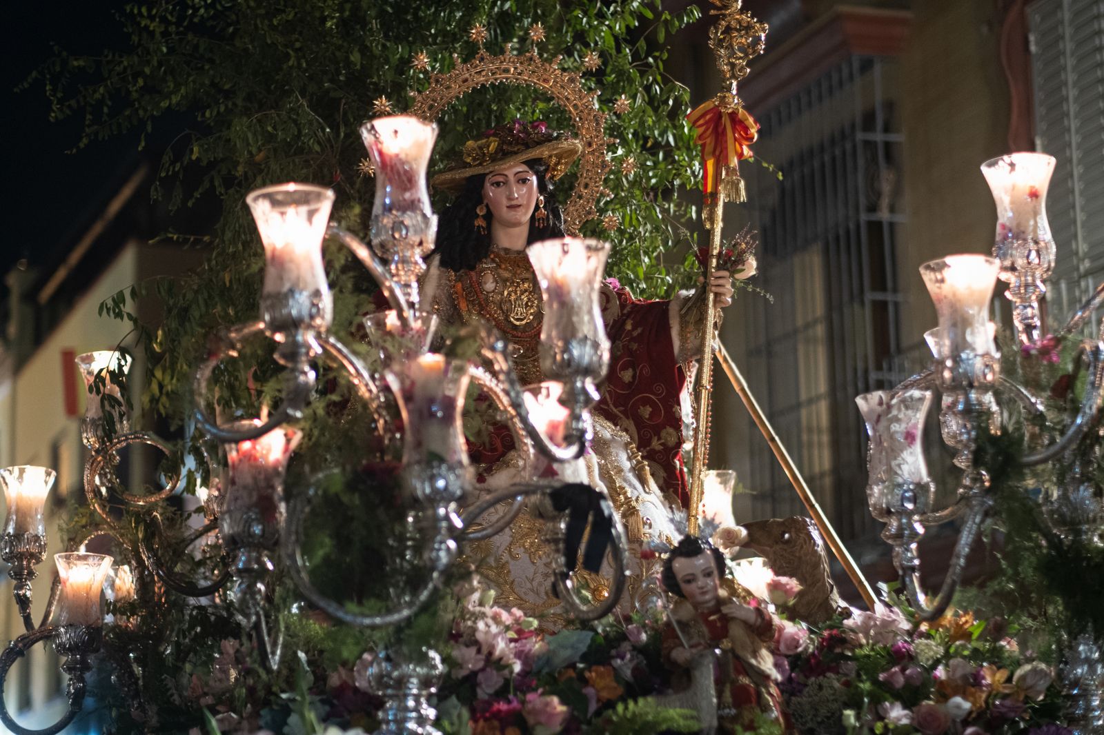 Las imágenes de la procesión de la Divina Pastora de Triana