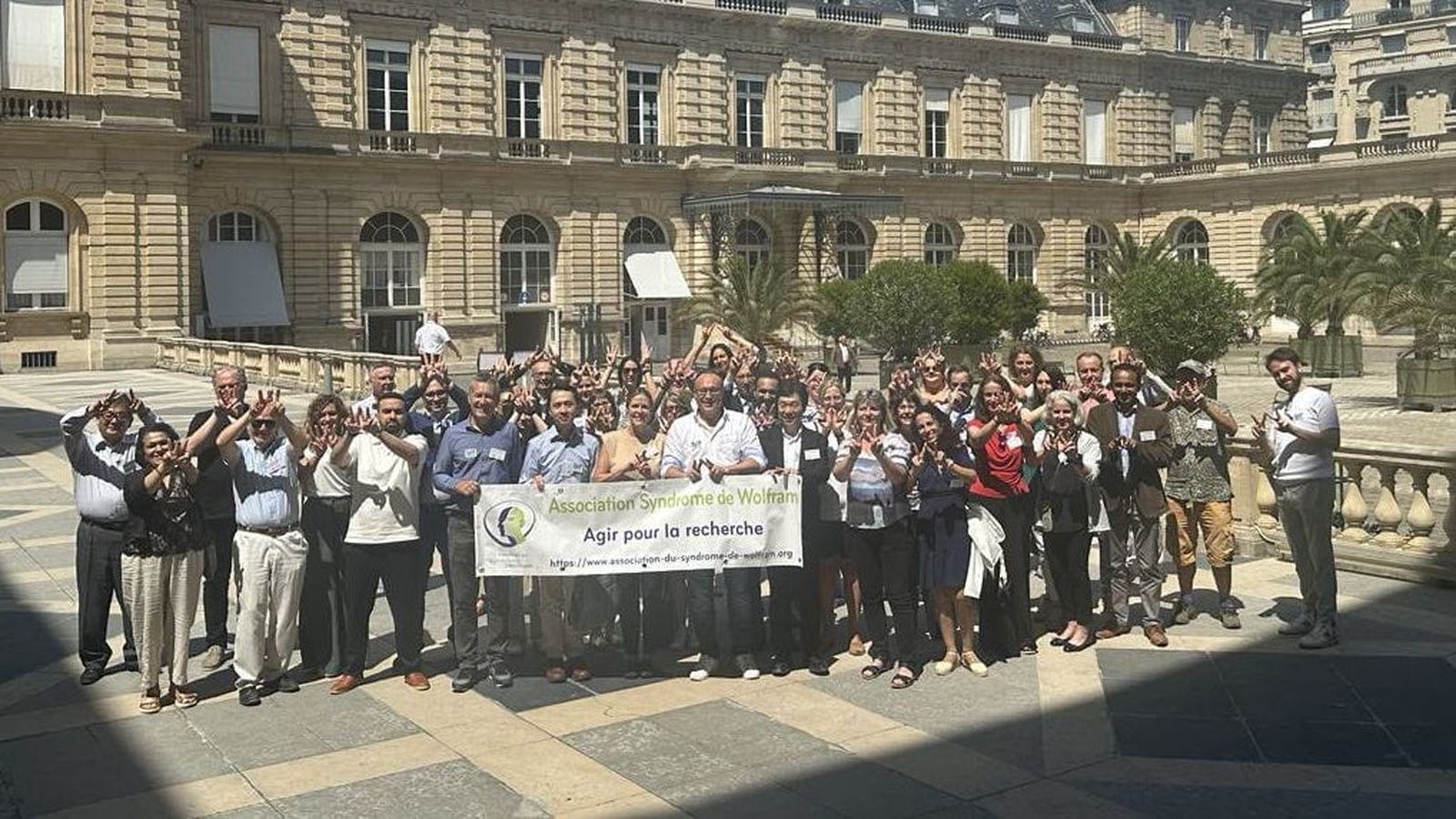 Participantes en el congreso internacional sobre Síndrome de Wolfram.