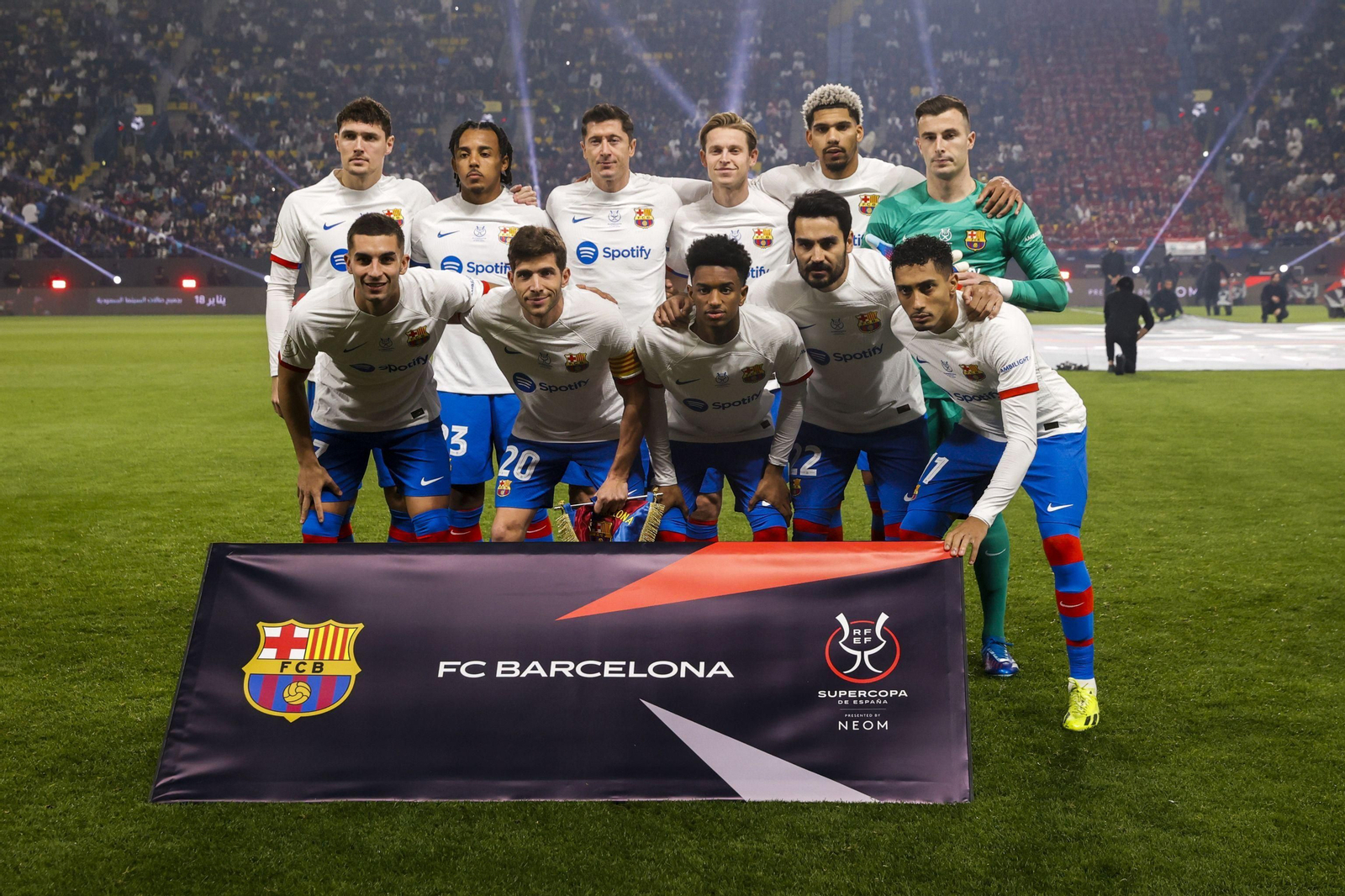 Las fotos del Barcelona - Osasuna de la Supercopa