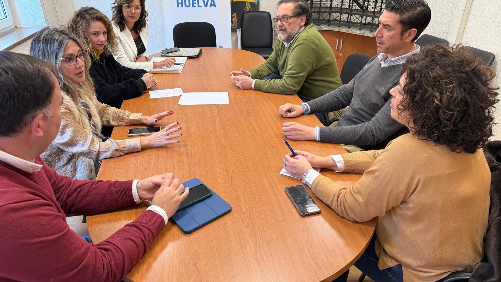 Reunión con los hosteleros