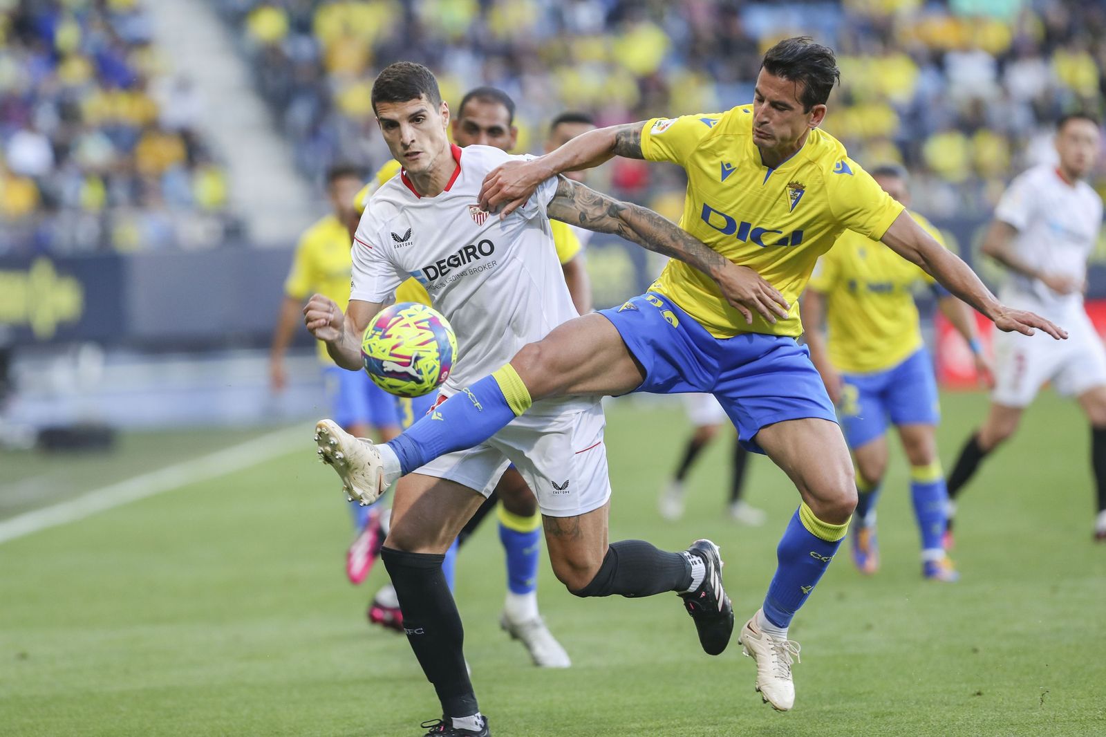 Las fotos del Cádiz-Sevilla de Liga