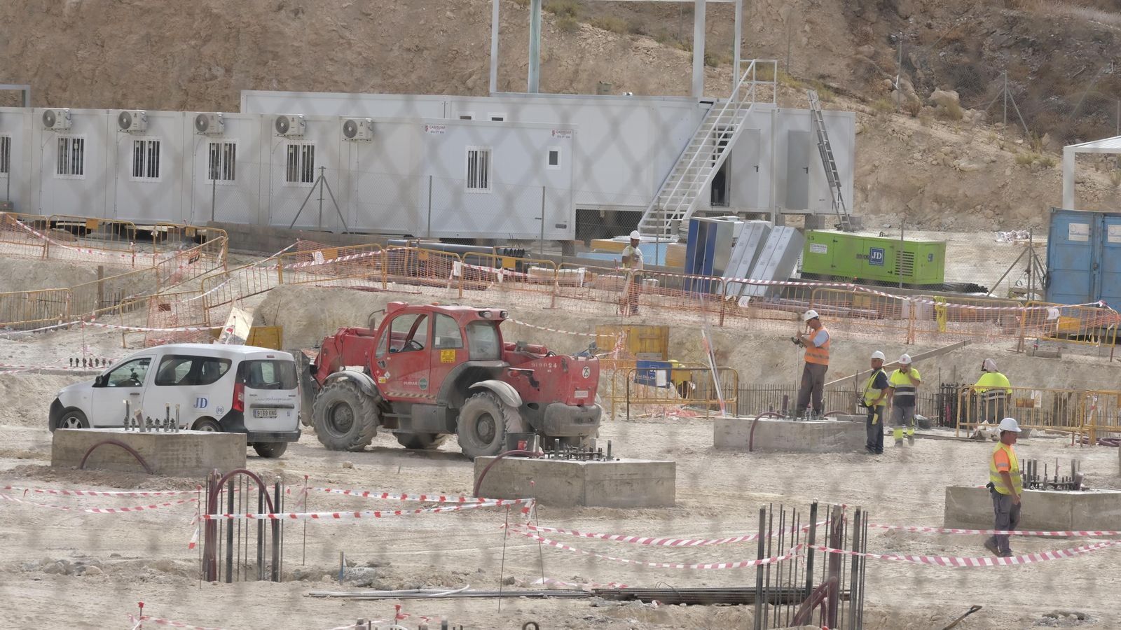 Estado de las obras hace quince días