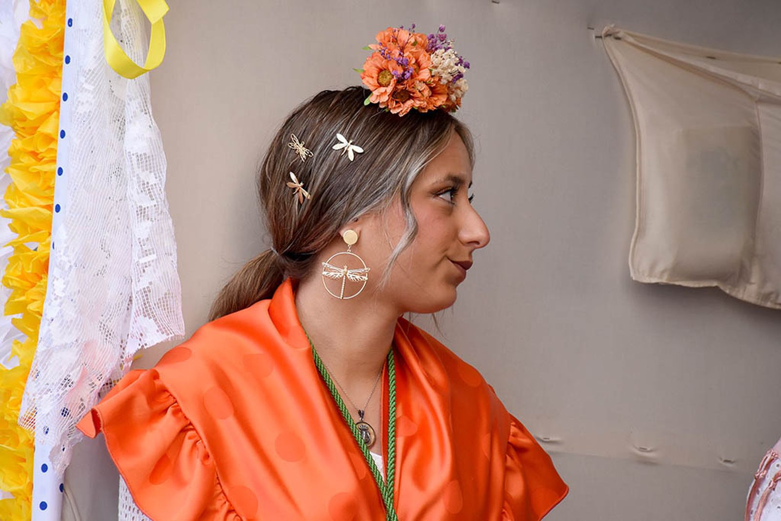 Imágenes de los carros de la Hermandad del Rocío de Huelva