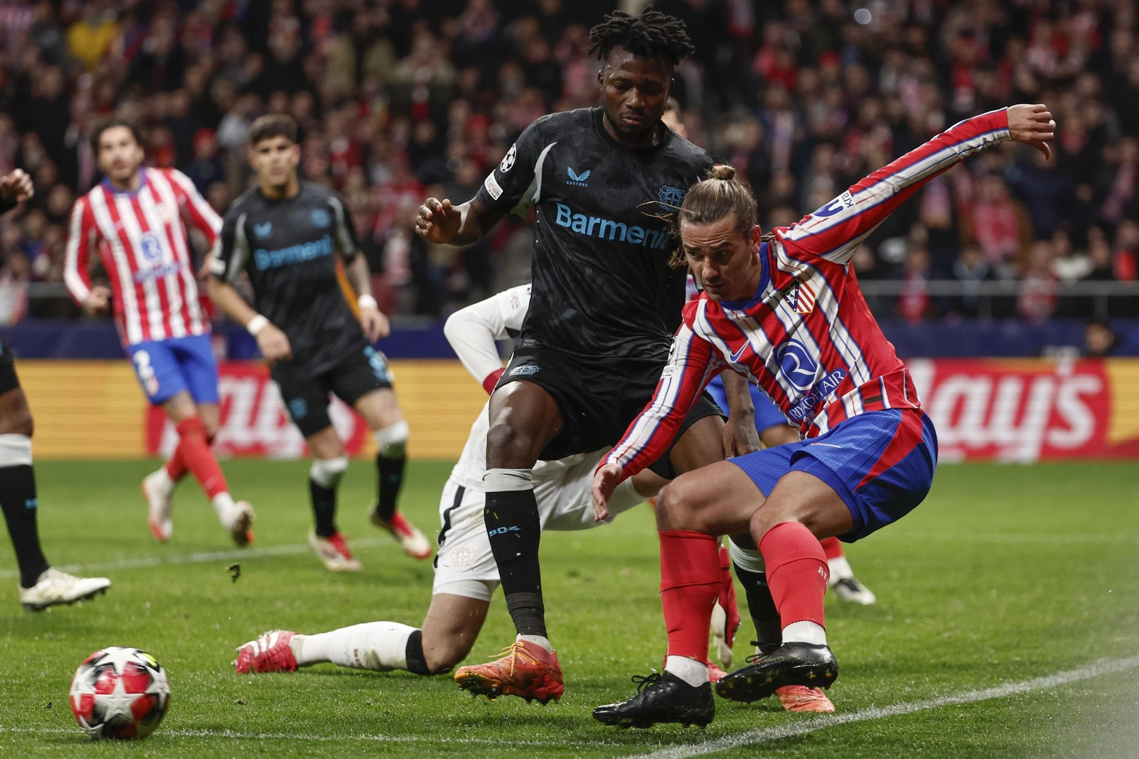 Las fotos del Atlético de Madrid - Bayer Leverkusen