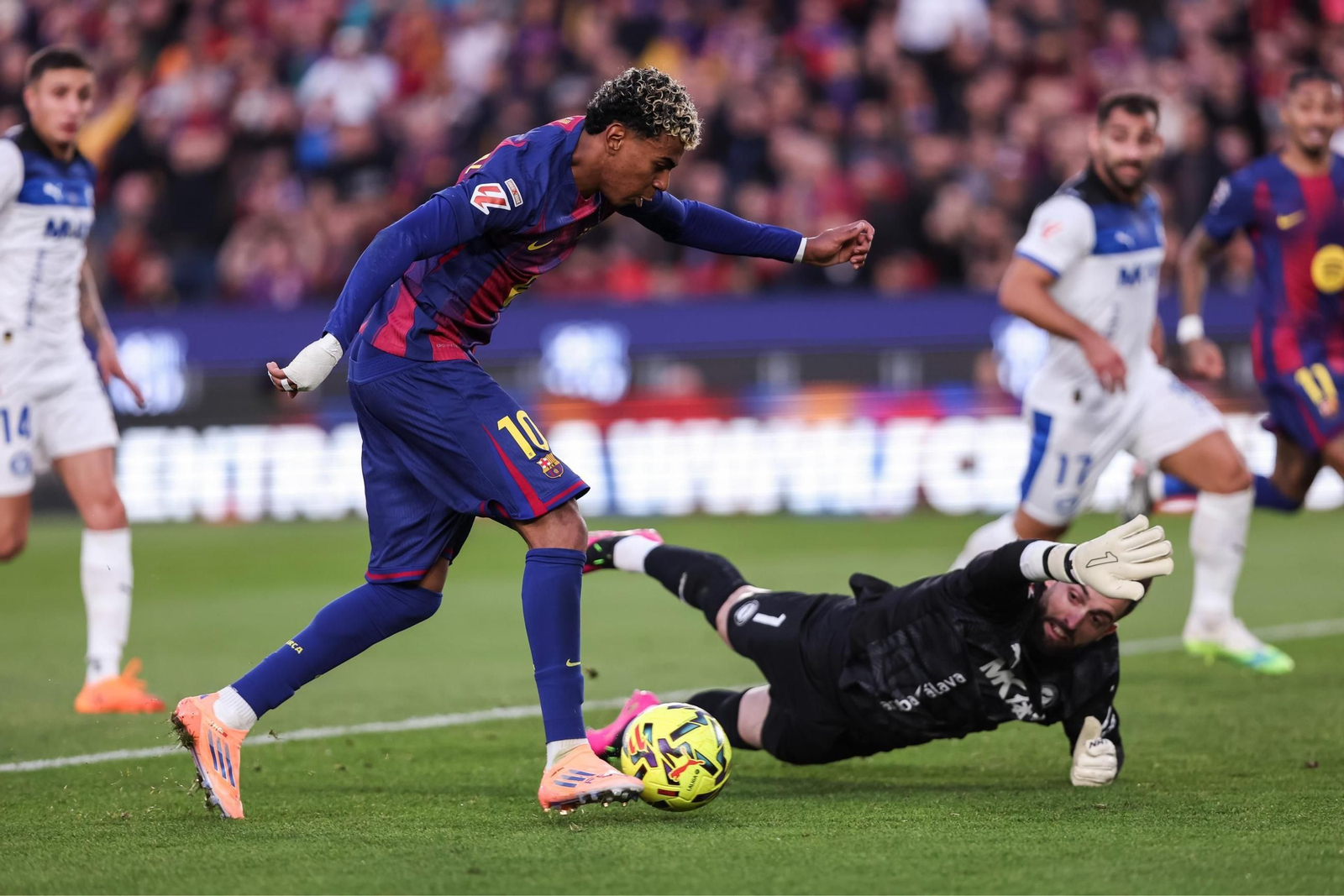 Las fotos del Barcelona-Alavés