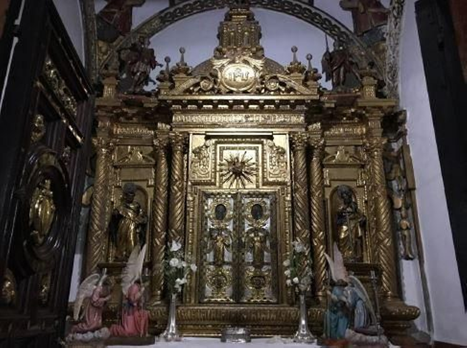 Capilla que será objeto de restauración.