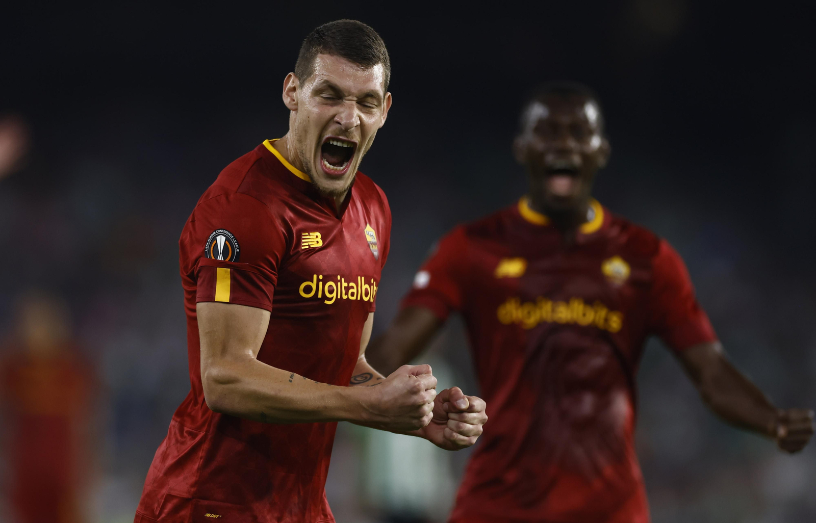 Las imágenes del Betis-Roma