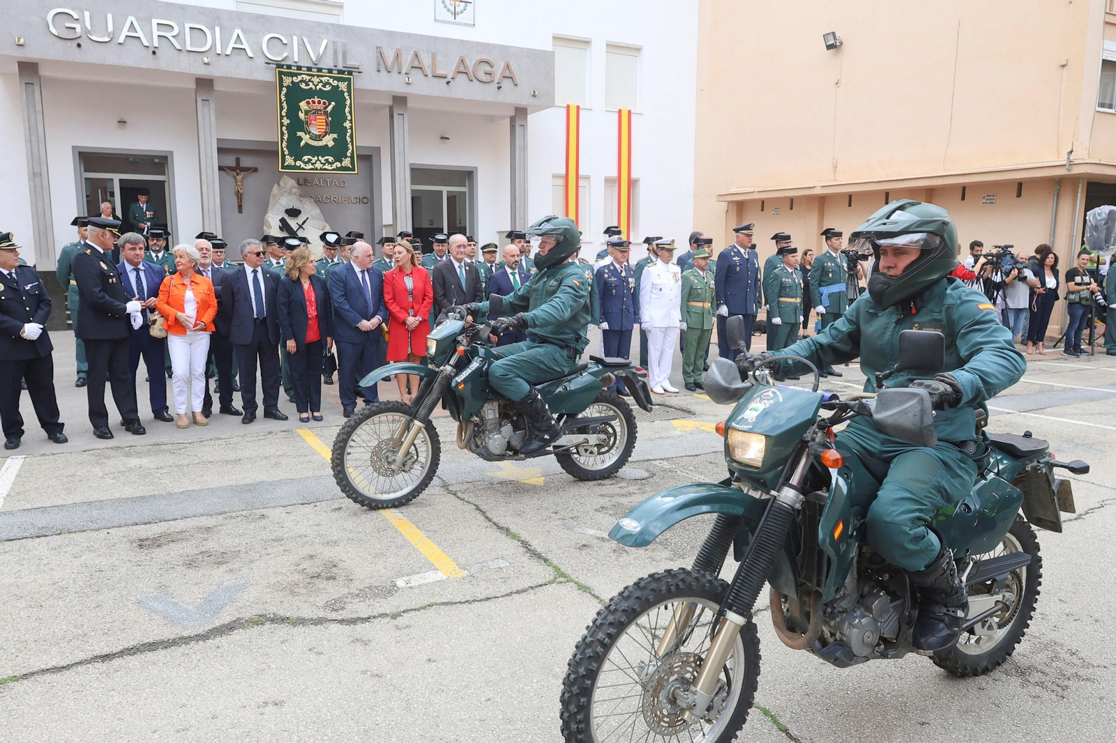 La Guardia Civil de Málaga homenajea a los agentes retirados en su 179 aniversario