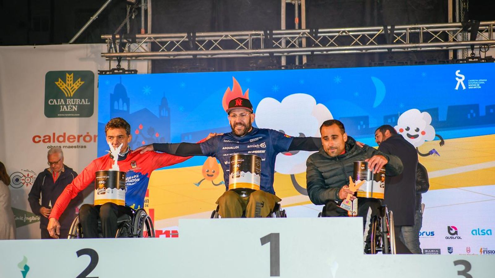 En imágenes: la élite del atletismo mundial despliega su calidad en la Carrera de San Antón de Jaén