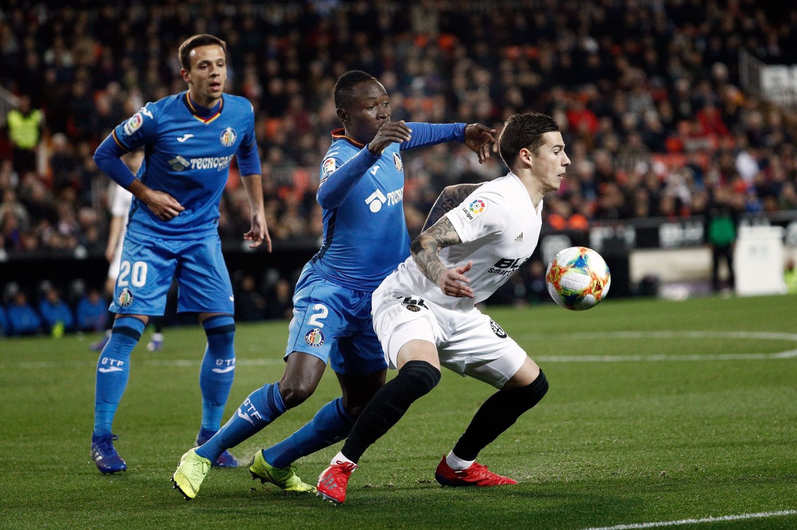 Las imágenes del Valencia-Getafe de Copa del Rey