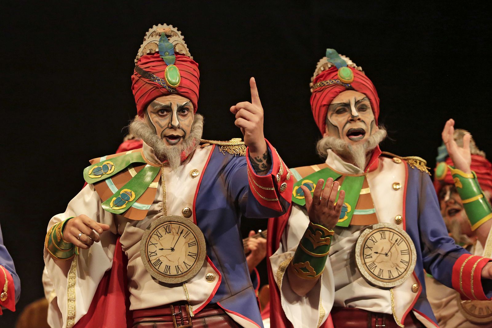 Las imágenes de la cuarta función clasificatoria