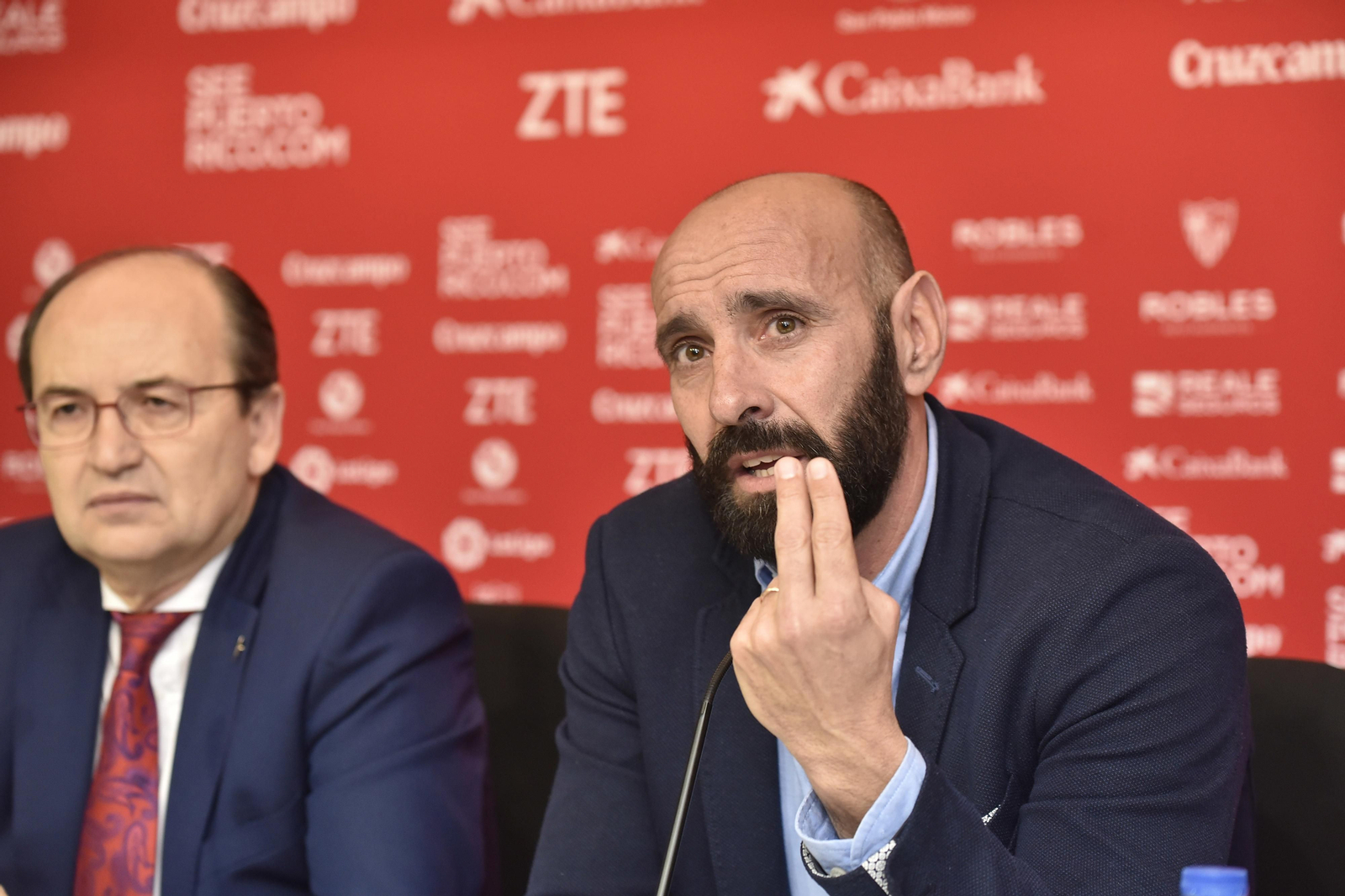 La despedida de Monchi, en imágenes