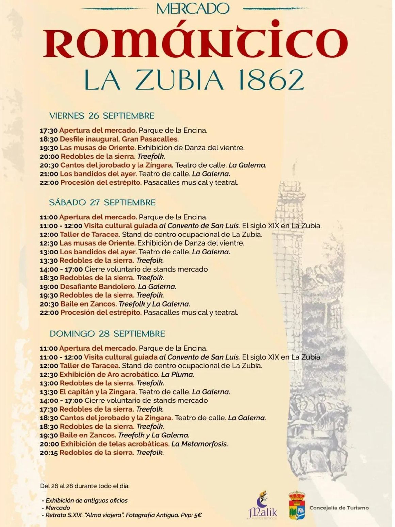 Programa completo del evento.