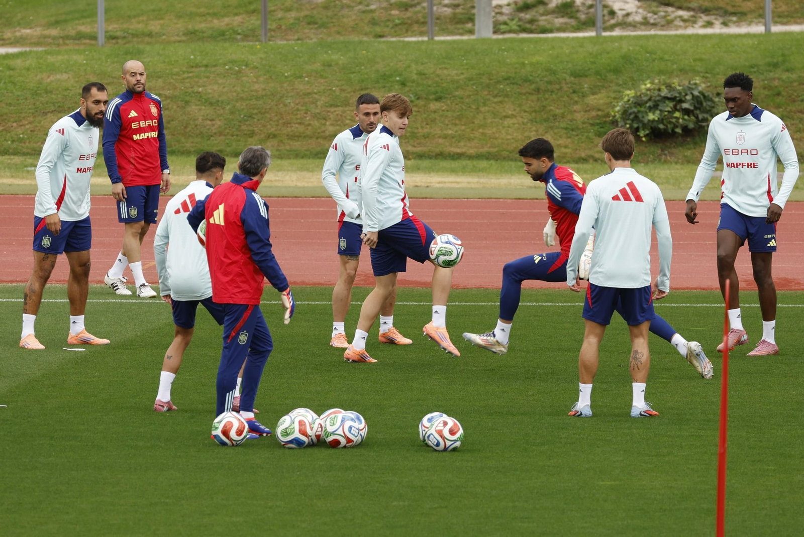 Las fotos del España-Bulgaria en Valladolid