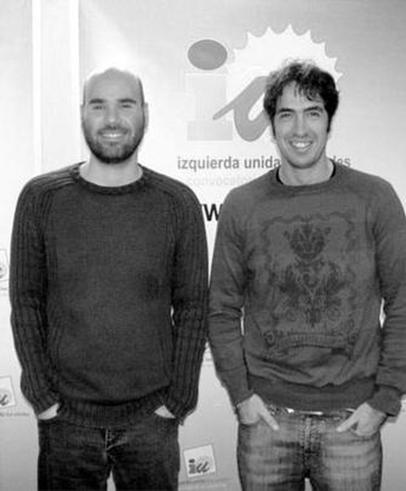 Javier Mohedano y Ezequiel Andréu, tras la reunión del comité.