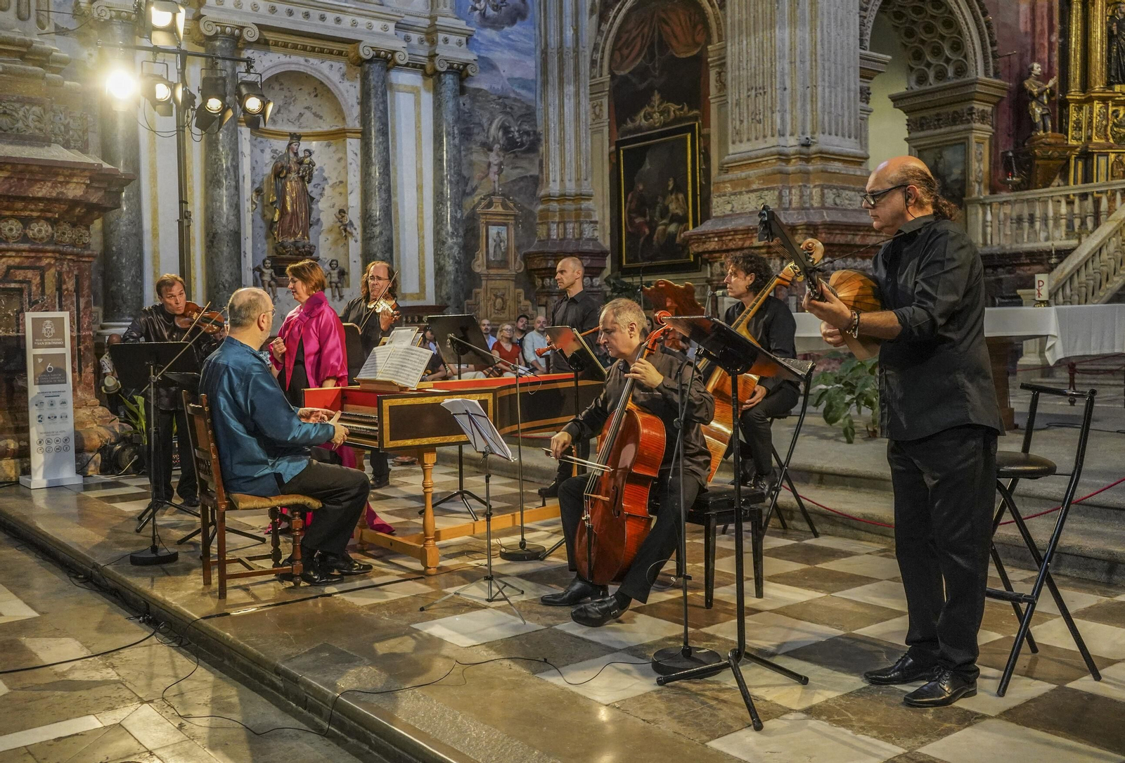 Así ha sido la actuación de Al Ayre Español en el Monasterio de San Jerónimo