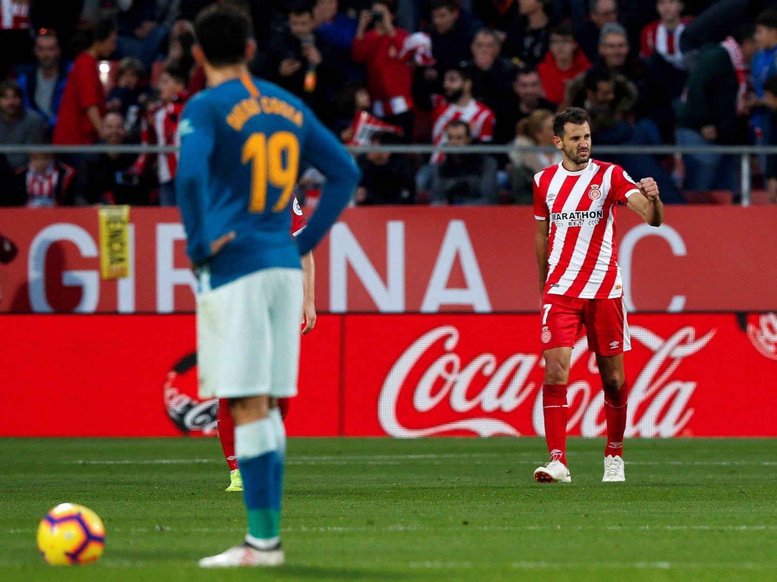 Las imágenes del Girona-Atlético de Madrid