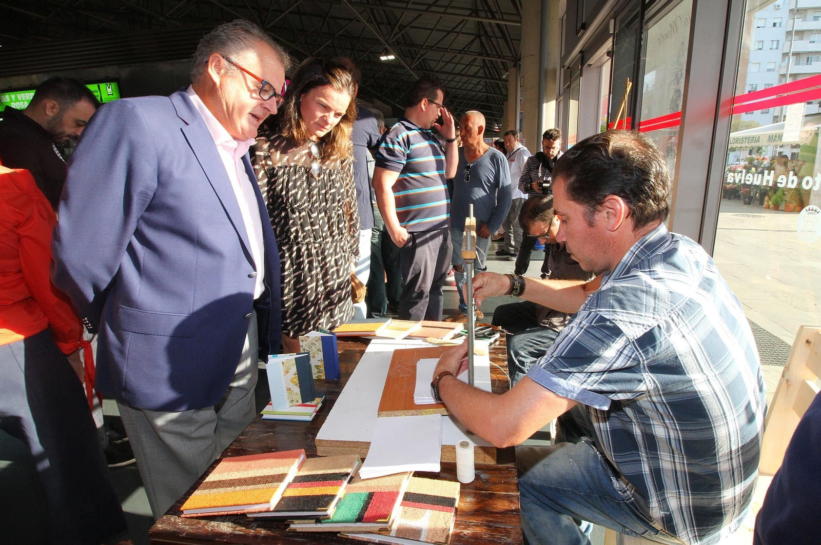 Imágenes de la VII Muestra de Artesanía FAISEM en el Mercado del Carmen.