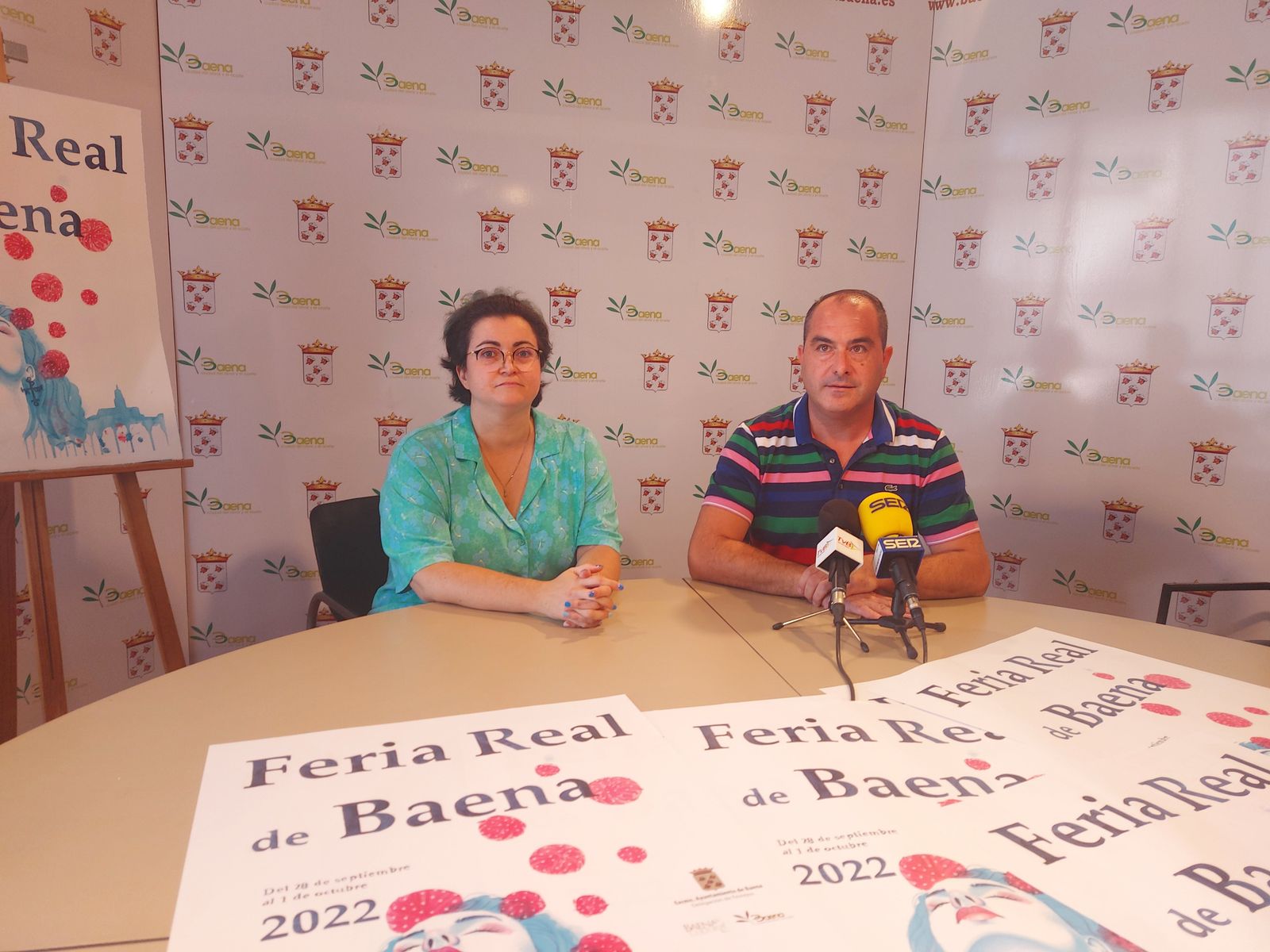 Presentación del cartel de la Feria Real de Baena.