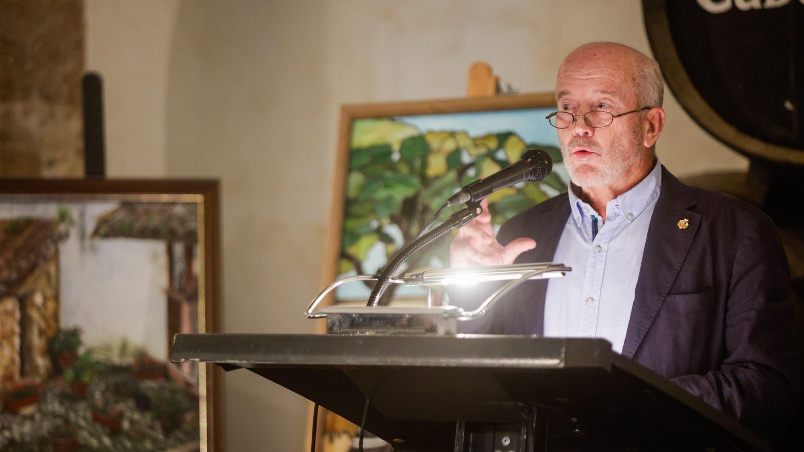 Otro momento del pregón.