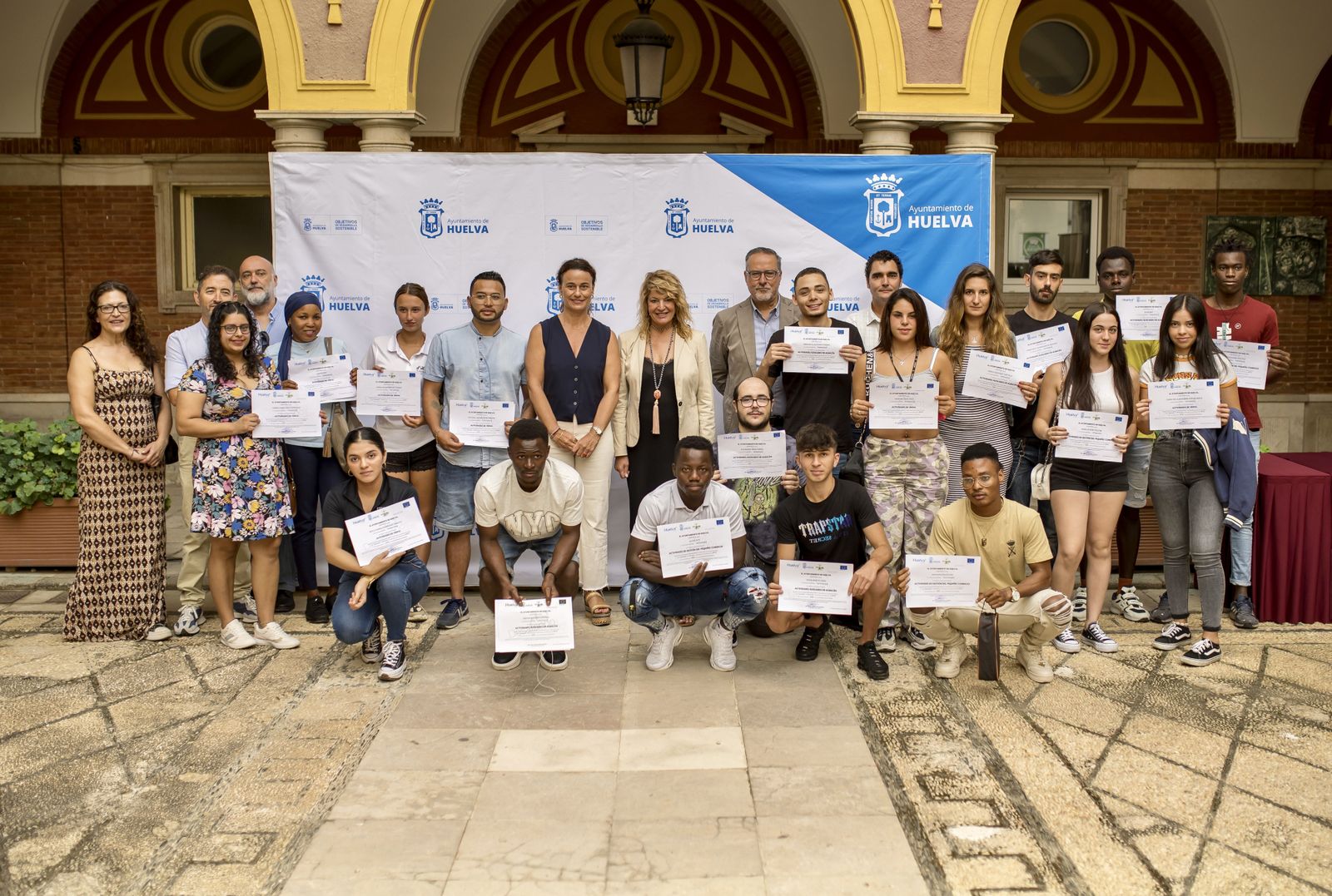 Entrega de diplomas del Plan Formativo de la Edusi.